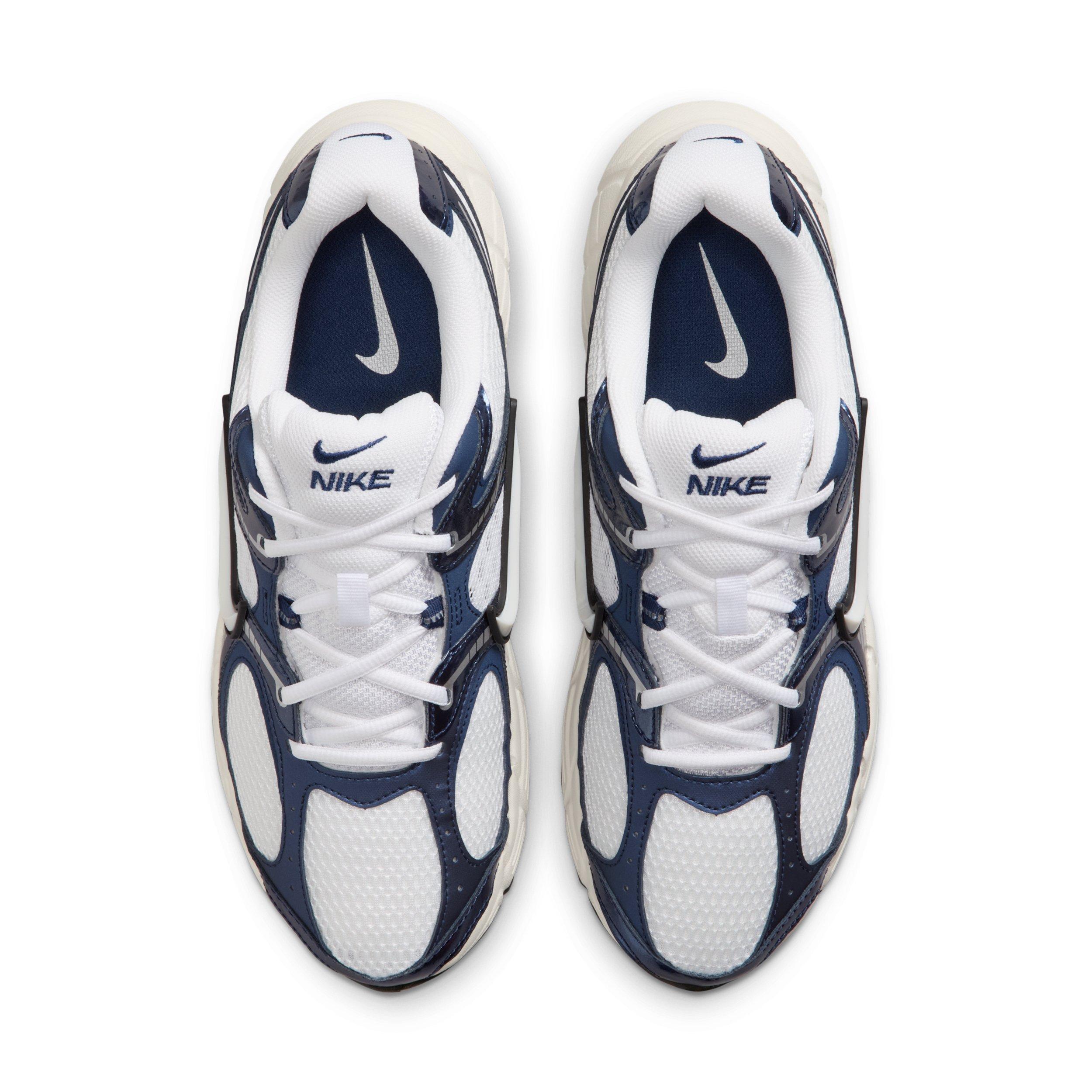 Nike V5 RNR "White/Midnight Navy/Metallic Silver/White" Men's Shoe - WHITE/NAVY/SILVER/WHITE Thumbnail View 4