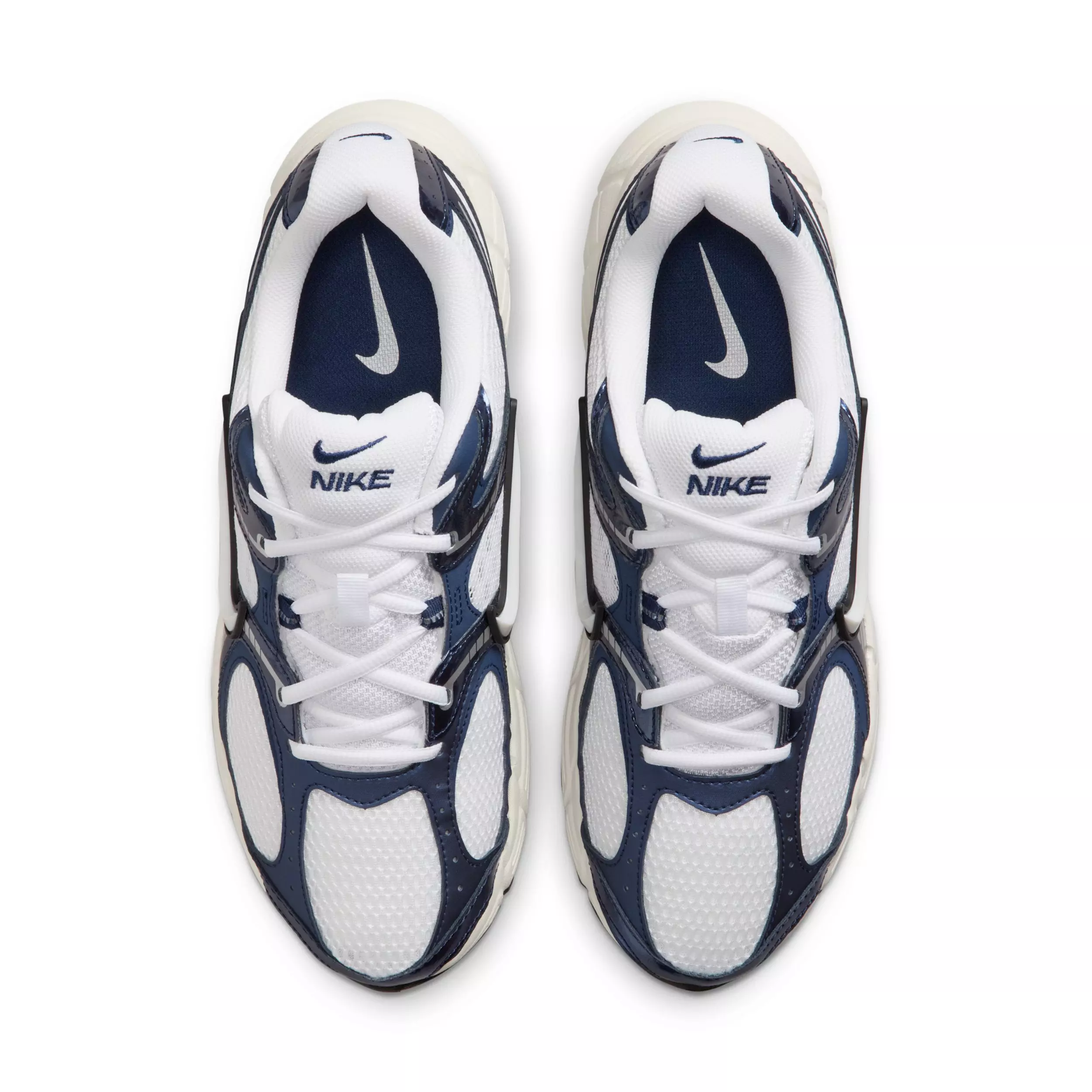 Nike V5 RNR "White/Midnight Navy/Metallic Silver/White" Men's Shoe - WHITE/NAVY/SILVER/WHITE