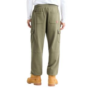 ecko unltd. Men's Cargo Pocket Fleece Baggy Pant - Olive - OLIVE