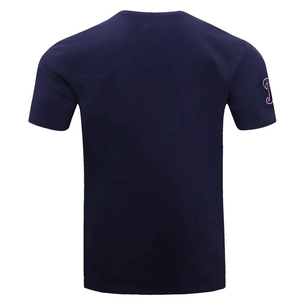 Pro Standard Men's MLB Detroit Tigers Old English Tee - Navy - NAVY