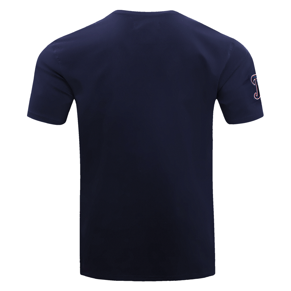 Pro Standard Men's MLB Detroit Tigers Old English Tee -Navy - NAVY Thumbnail View 2