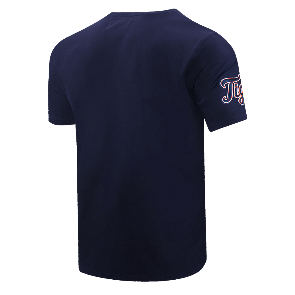 Pro Standard Men's MLB Detroit Tigers Old English Tee -Navy - NAVY Thumbnail View 4
