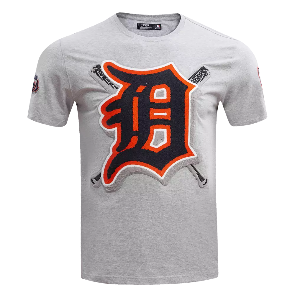 Pro Standard Men's MLB Detroit Tigers Mashup Top -Grey - GREY