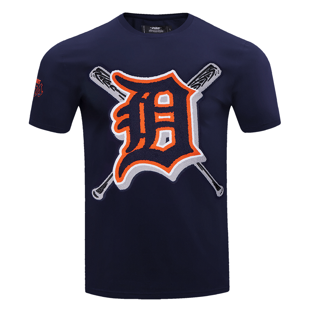Pro Standard Men's MLB Detroit Tigers Mashup Top - Navy - NAVY Thumbnail View 1