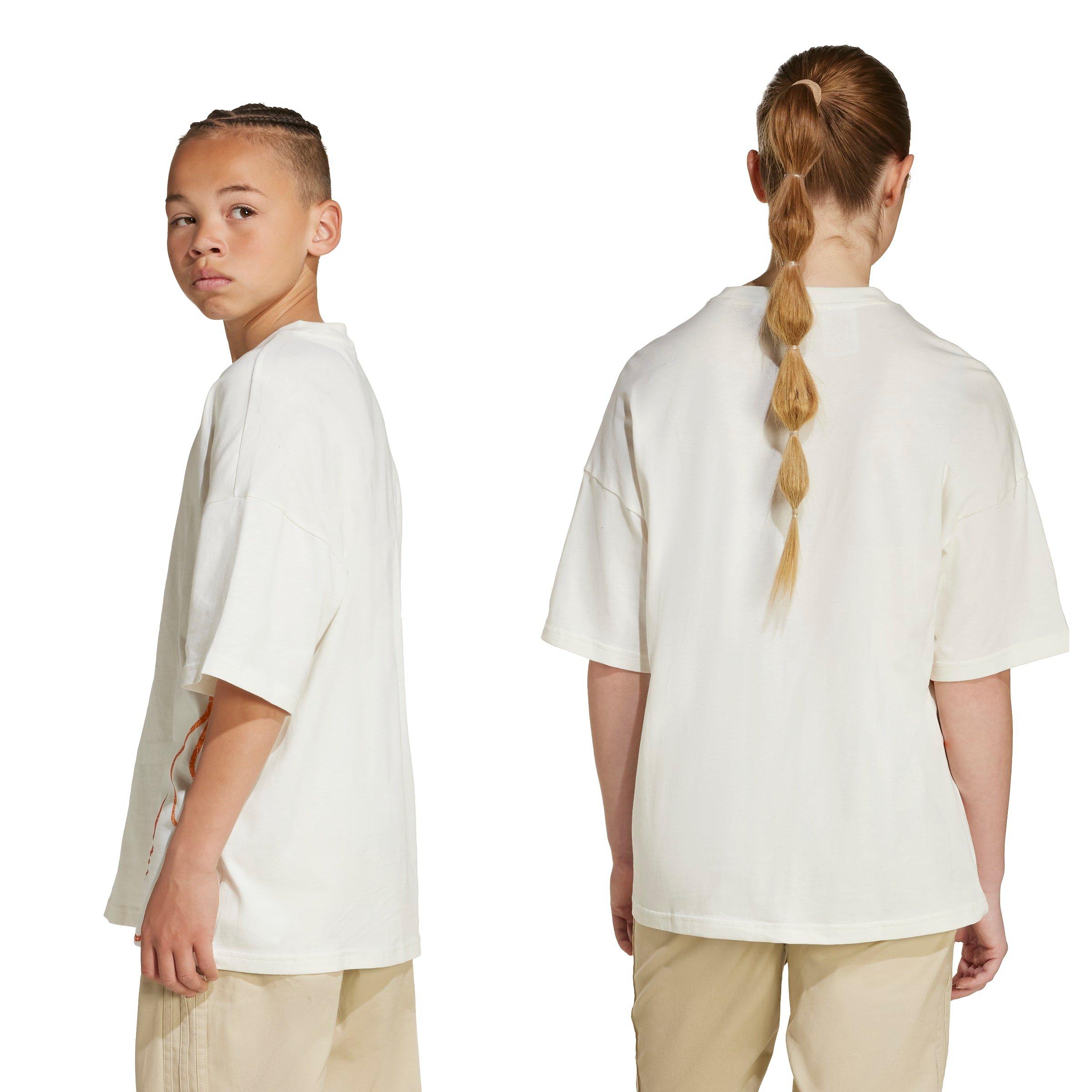 adidas Originals Street Crew Big Kids' Off White T-Shirt
