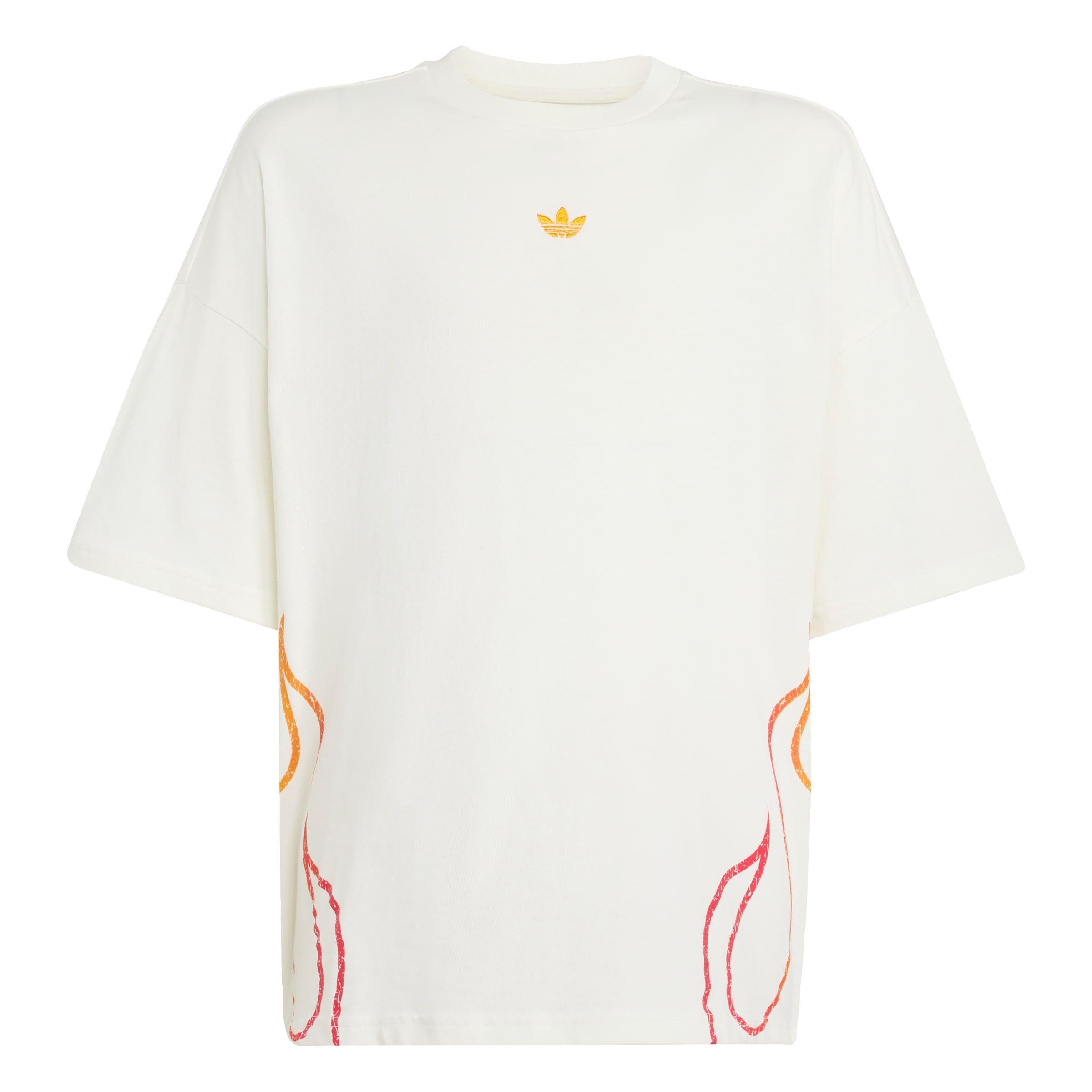 adidas Originals Street Crew Big Kids' Off White T-Shirt
