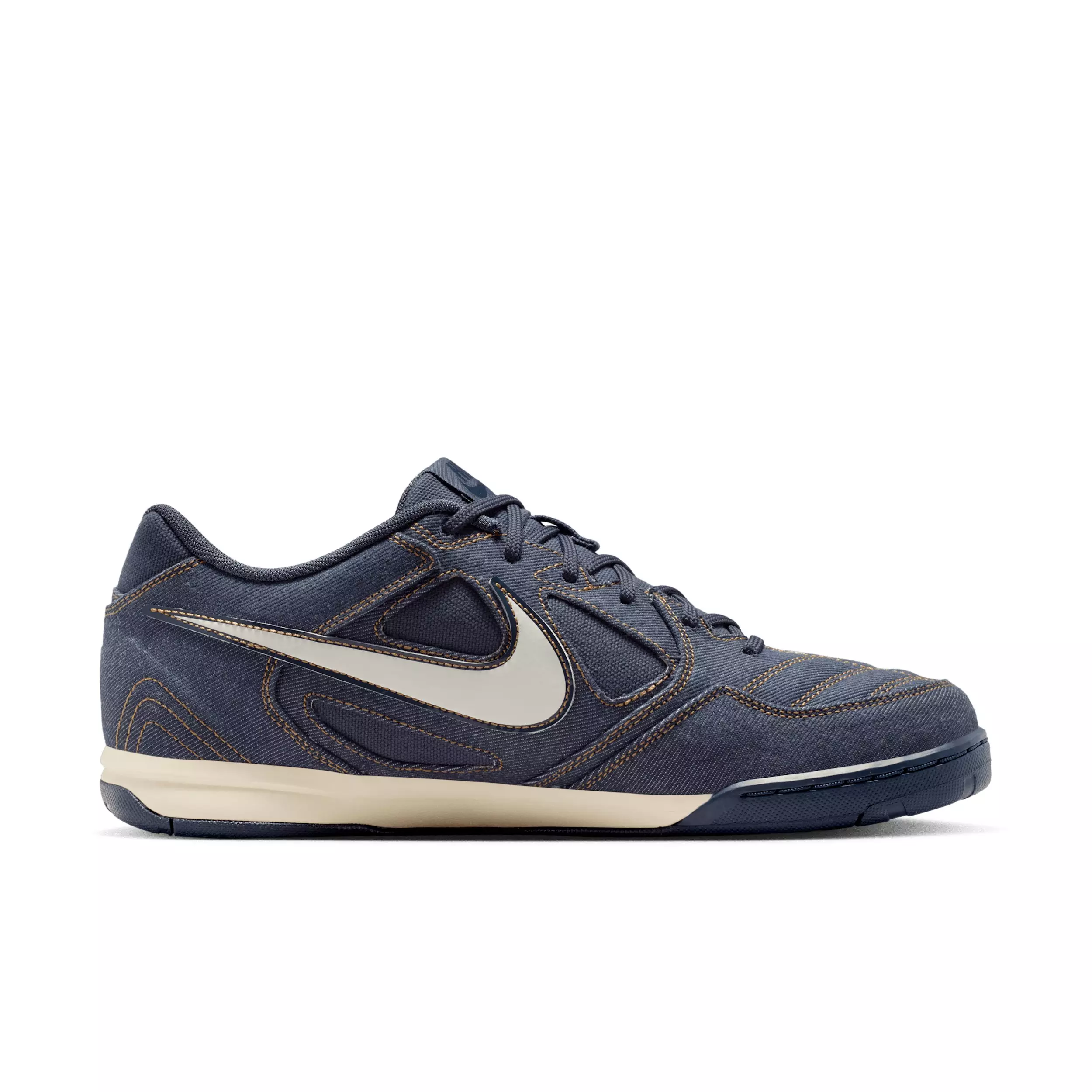 Nike Gato LV8 "Thunder Blue/Coconut Milk/Obsidian/Summit White" Men's Shoe - BLUE/MILK/OBSIDIAN/WHITE