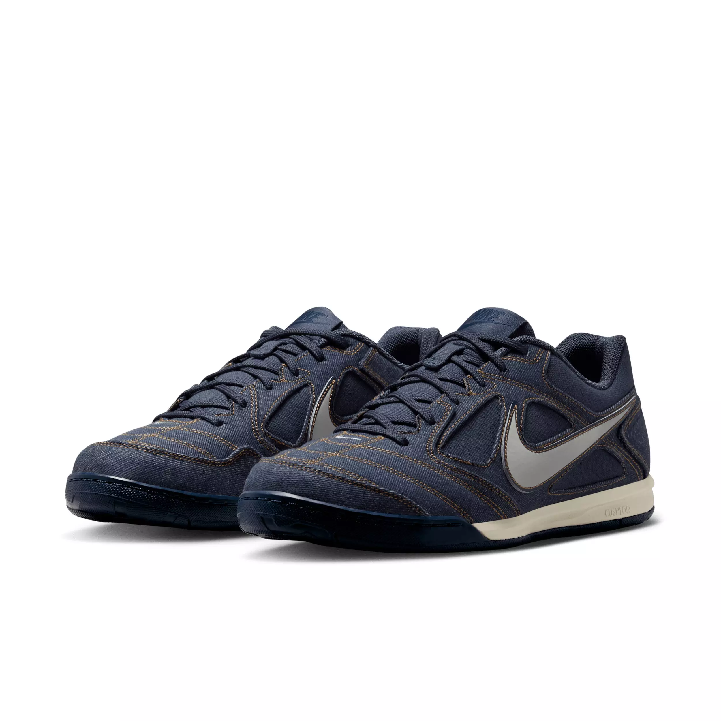 Nike Gato LV8 "Thunder Blue/Coconut Milk/Obsidian/Summit White" Men's Shoe - BLUE/MILK/OBSIDIAN/WHITE
