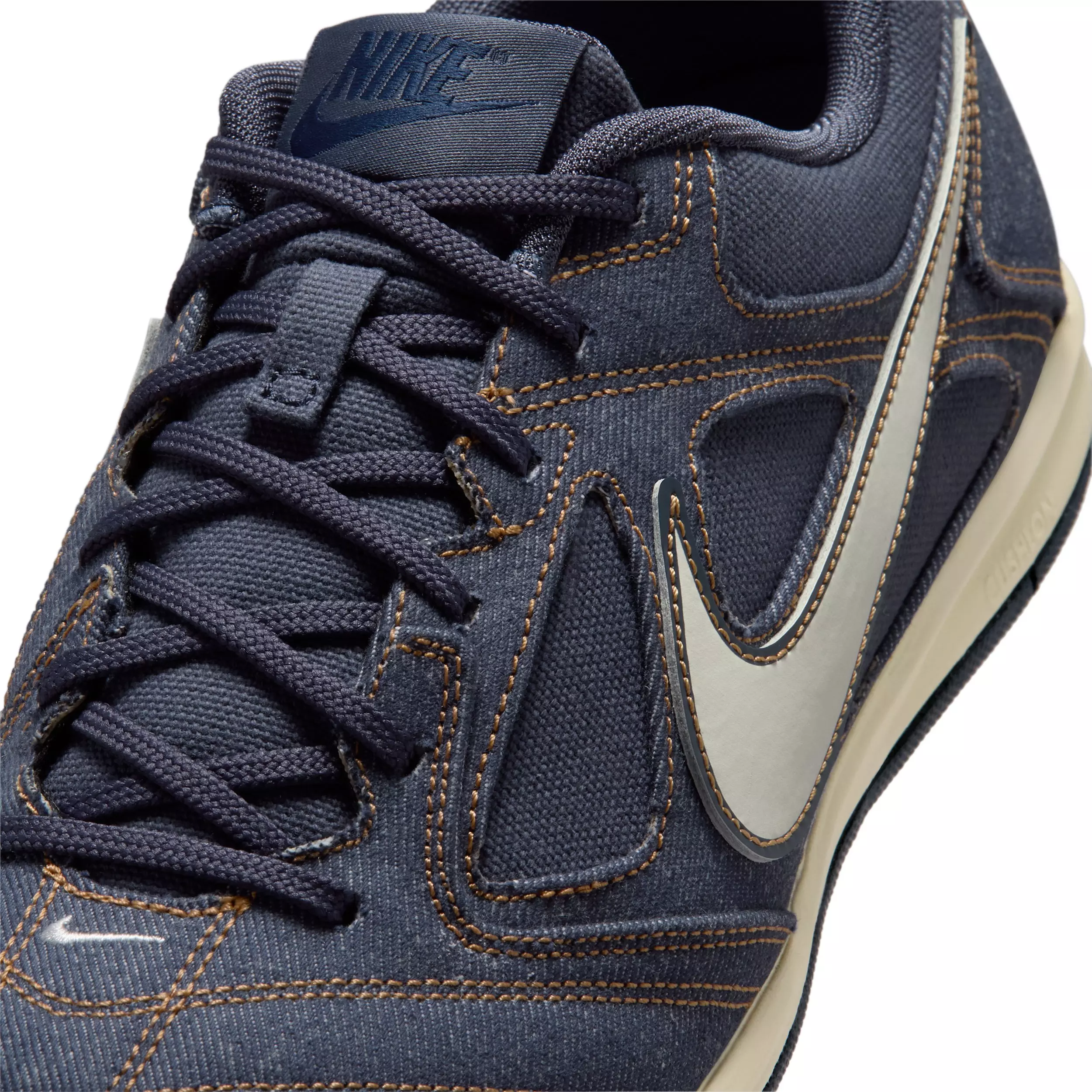 Nike Gato LV8 "Thunder Blue/Coconut Milk/Obsidian/Summit White" Men's Shoe - BLUE/MILK/OBSIDIAN/WHITE