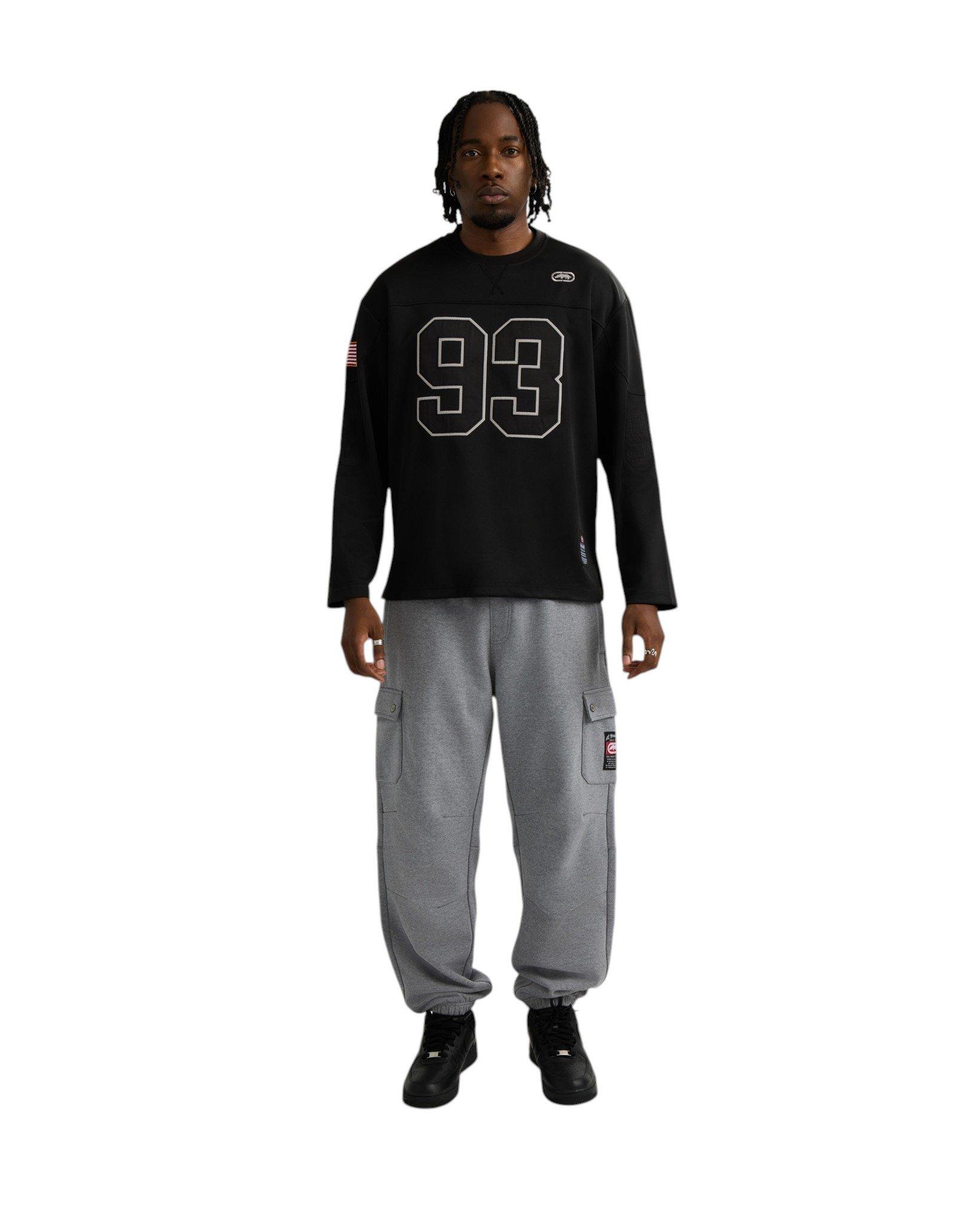 ecko unltd. Men's Linx Long Sleeve Jersey - Black - BLACK