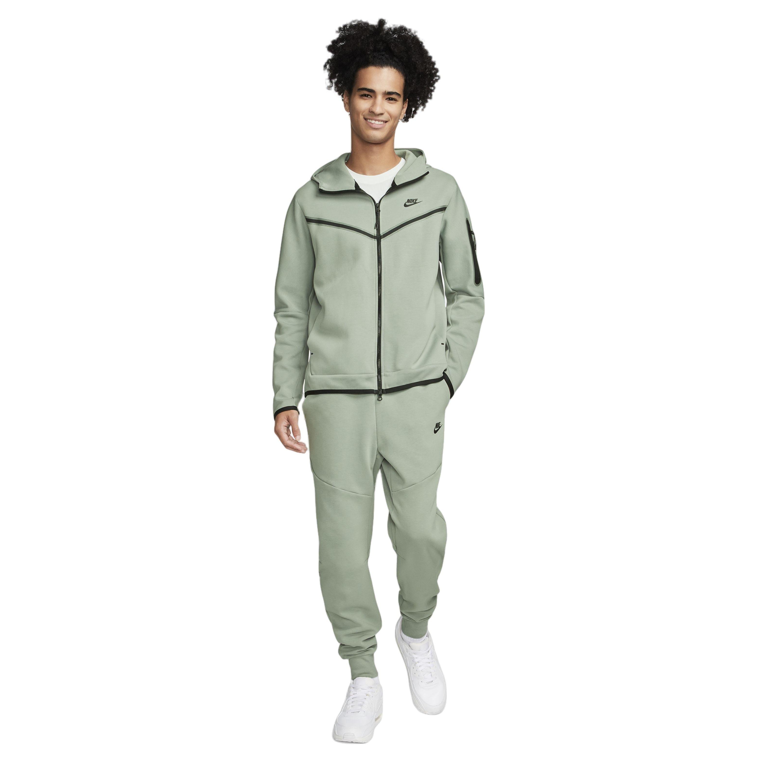 Nike Men's Sportswear Tech Fleece Joggers-Green - Hibbett