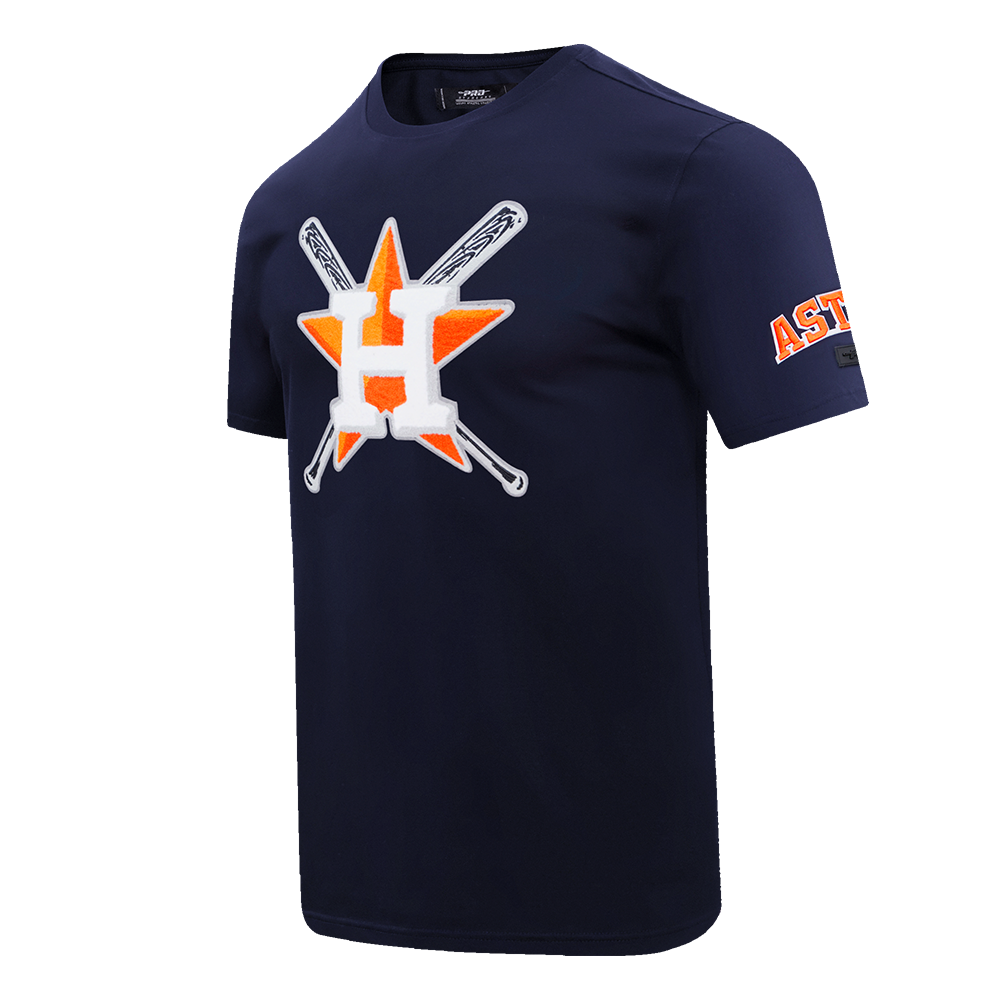 Pro Standard Men's MLB Houston Astros Mashup Top - Navy - NAVY Thumbnail View 3