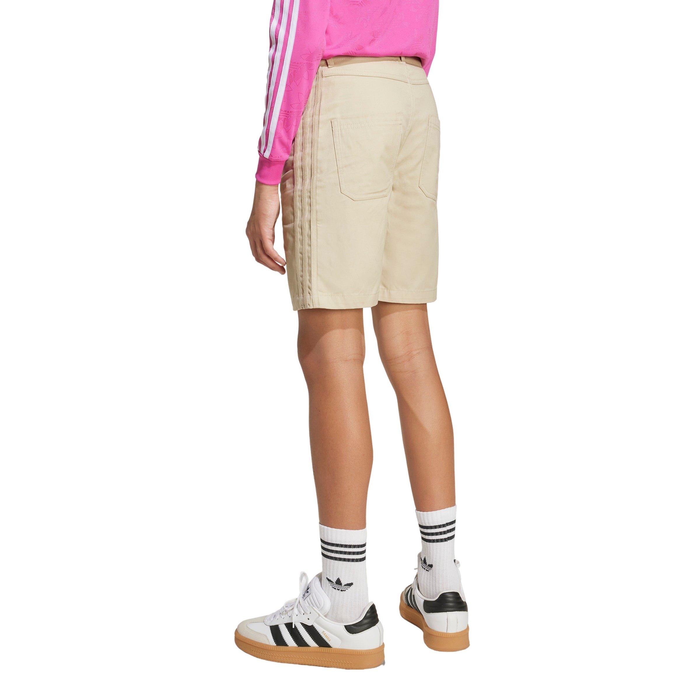 adidas Originals Big Boys' Khaki Twill Shorts