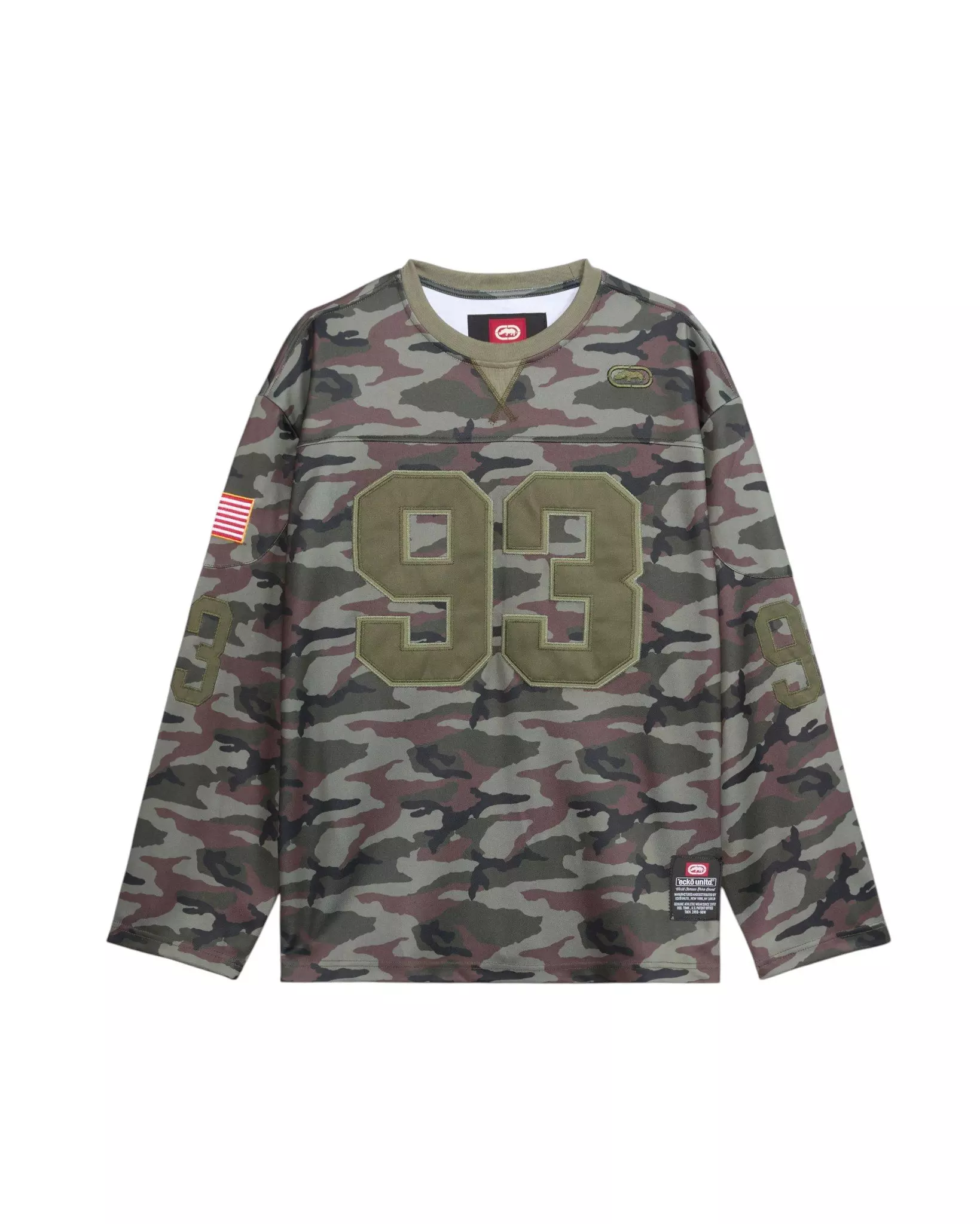 ecko unltd. Men's Linx Long Sleeve Jersey - Camo - CAMOUFLAGE