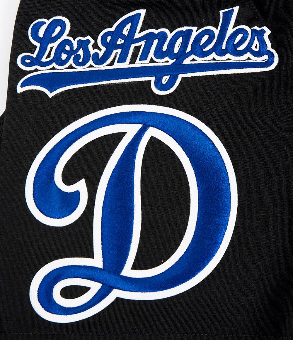 Pro Standard Men's MLB Los Angeles Dodgers Old English Tee -Black - BLACK Thumbnail View 5