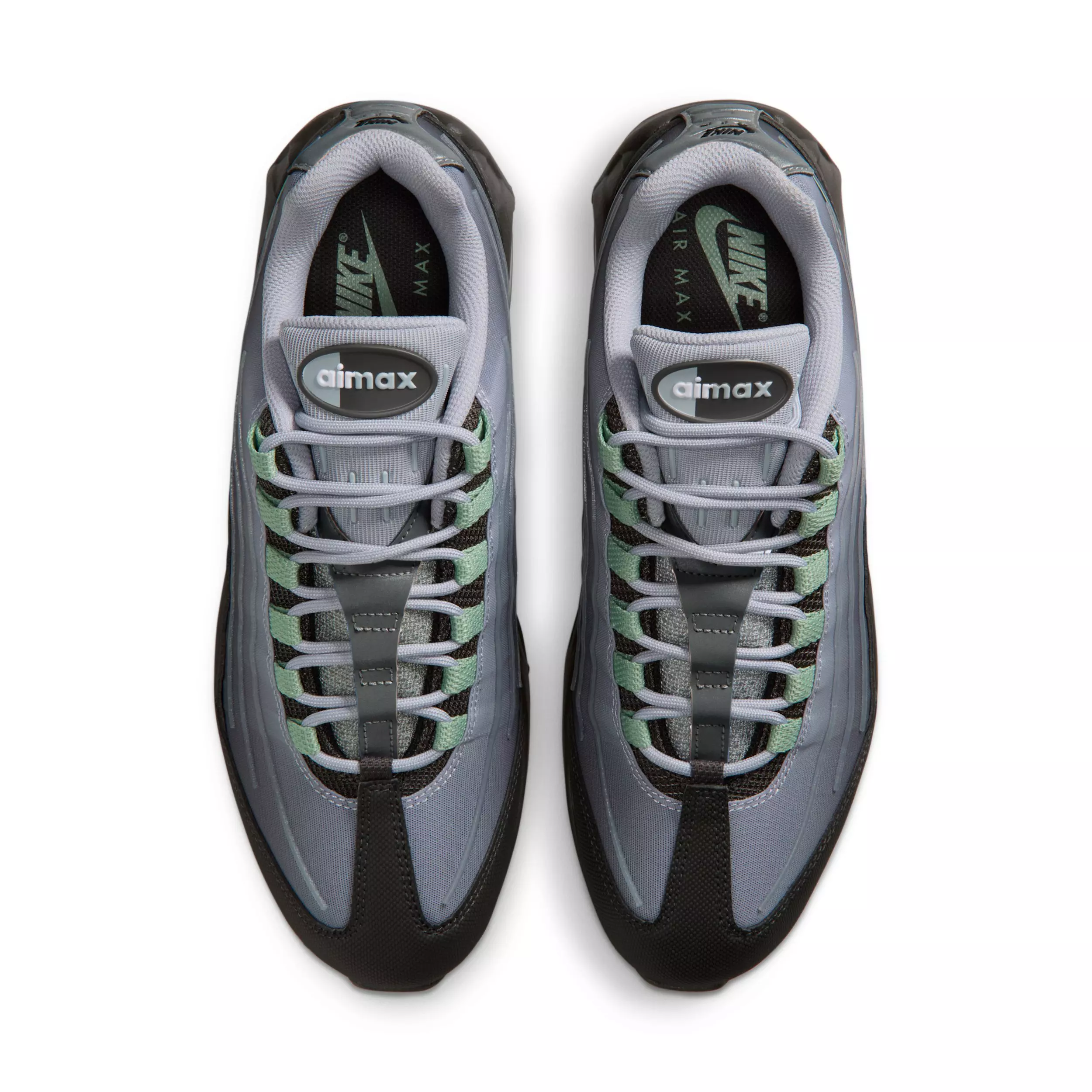 Nike Air Max 95 Big Bubble Tech "Medium Ash/Wolf Grey/Metallic Silver/Steam" Men's Shoe - MD ASH/GREY/SILVER/STEAM