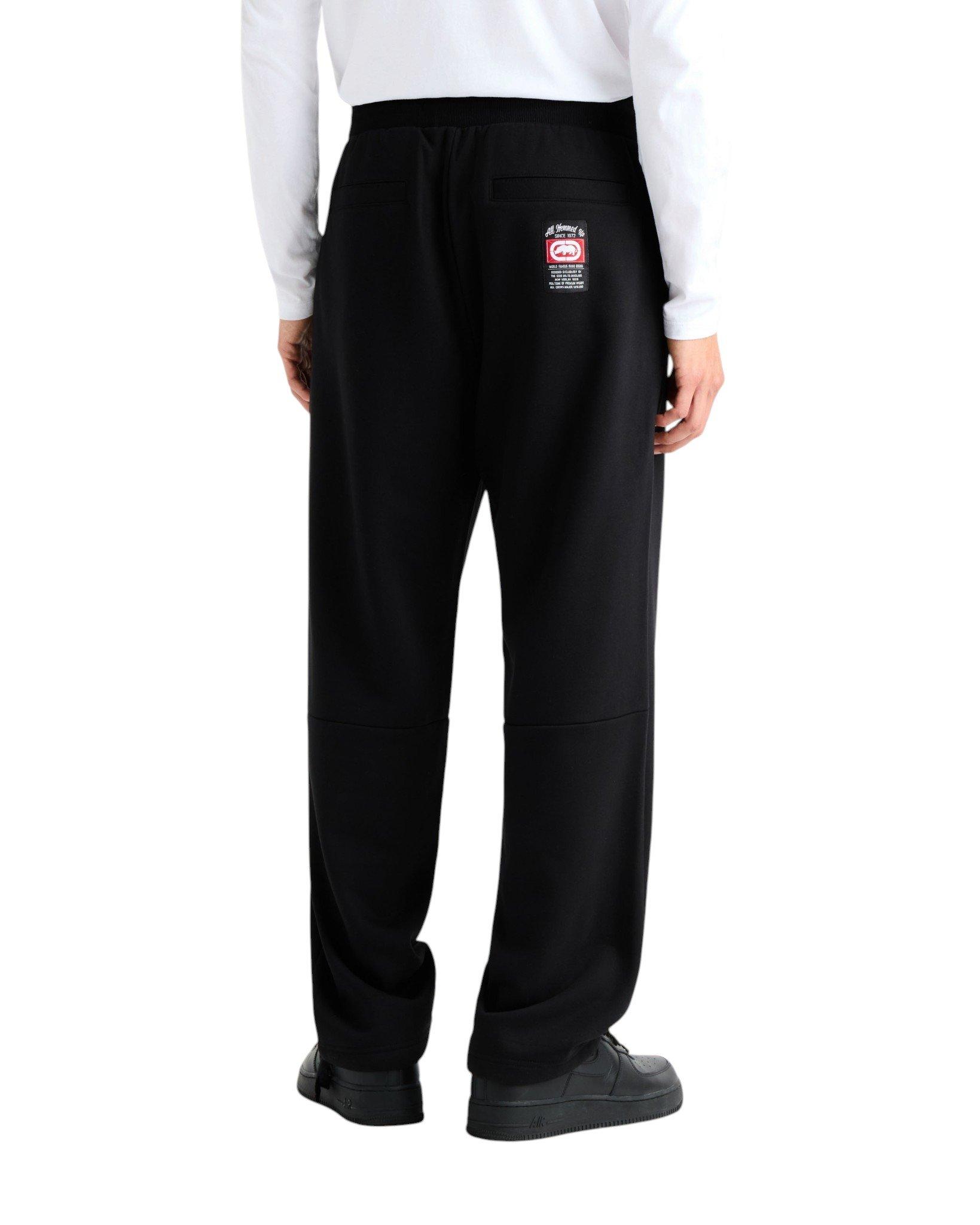 ecko unltd. Men's Classic Wide Leg Sweatpants - Black - BLACK