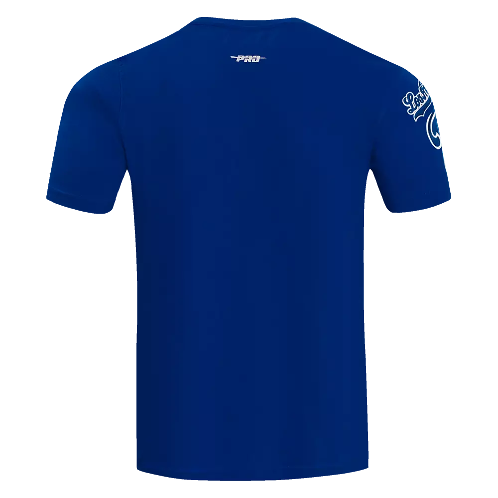 Pro Standard Men's MLB Los Angeles Dodgers Old English Tee - Blue - BLUE