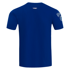 Pro Standard Men's MLB Los Angeles Dodgers Old English Tee -Blue