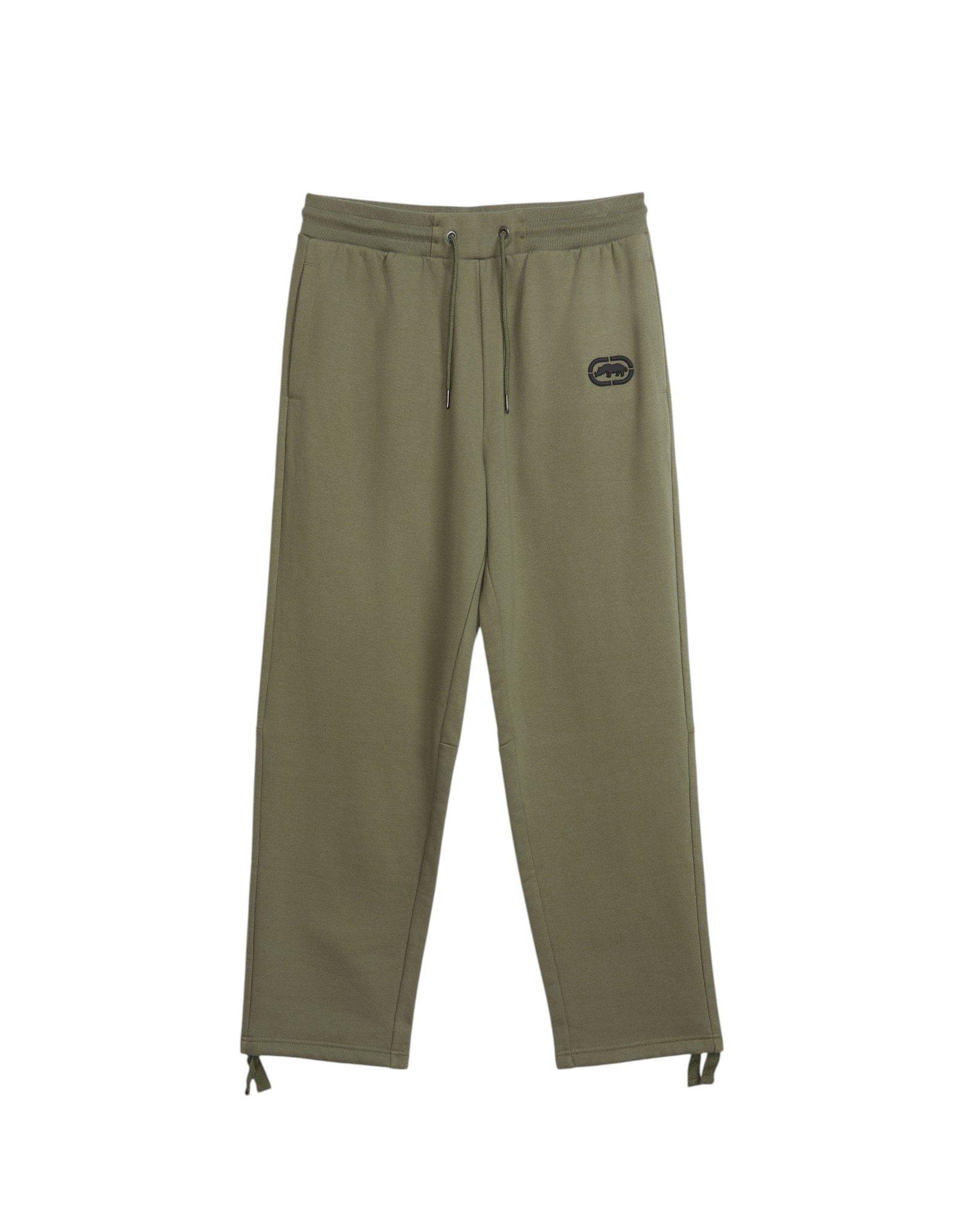 ecko unltd. Men's Classic Wide Leg Sweatpants - Olive - OLIVE