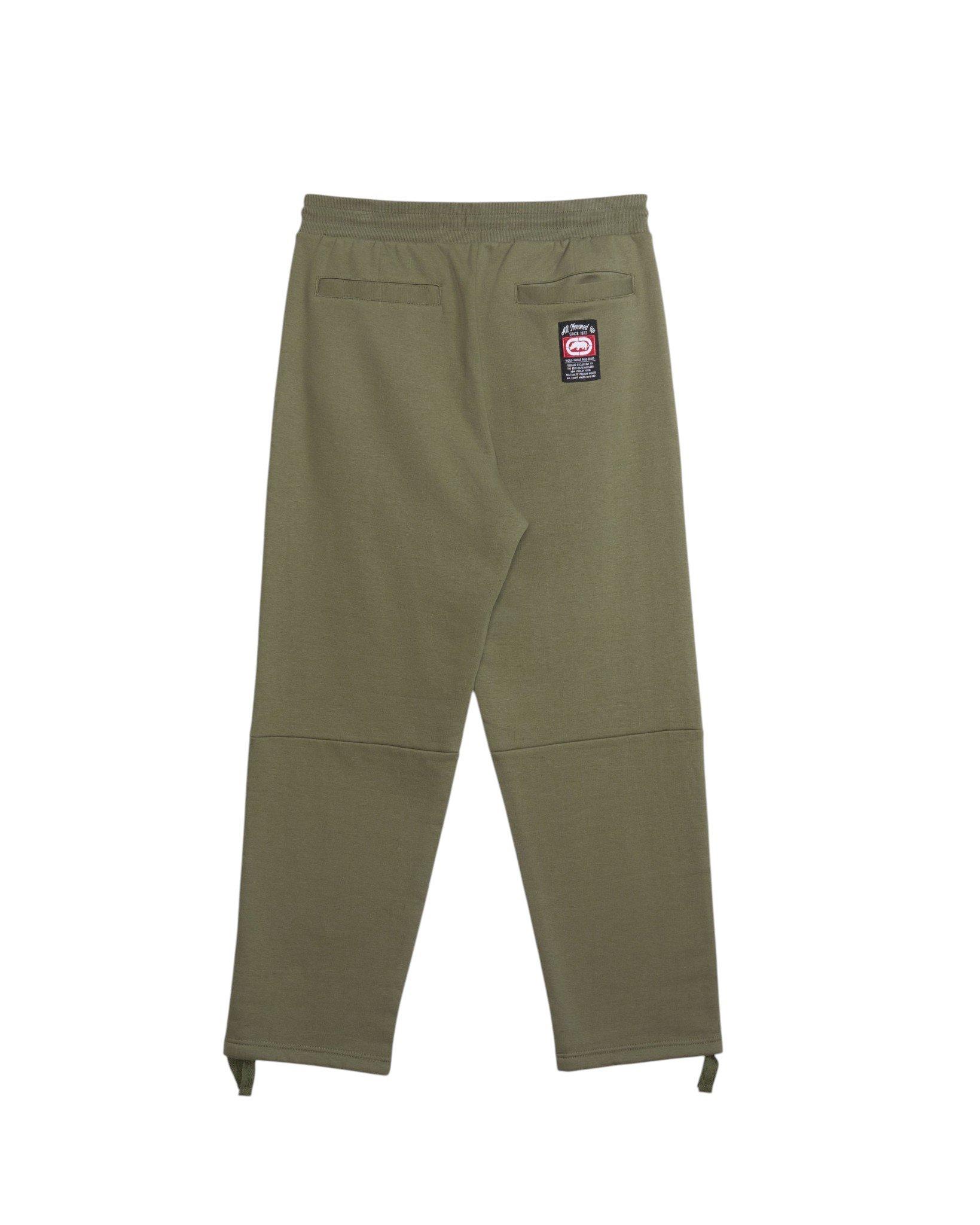ecko unltd. Men's Classic Wide Leg Sweatpants - Olive - OLIVE