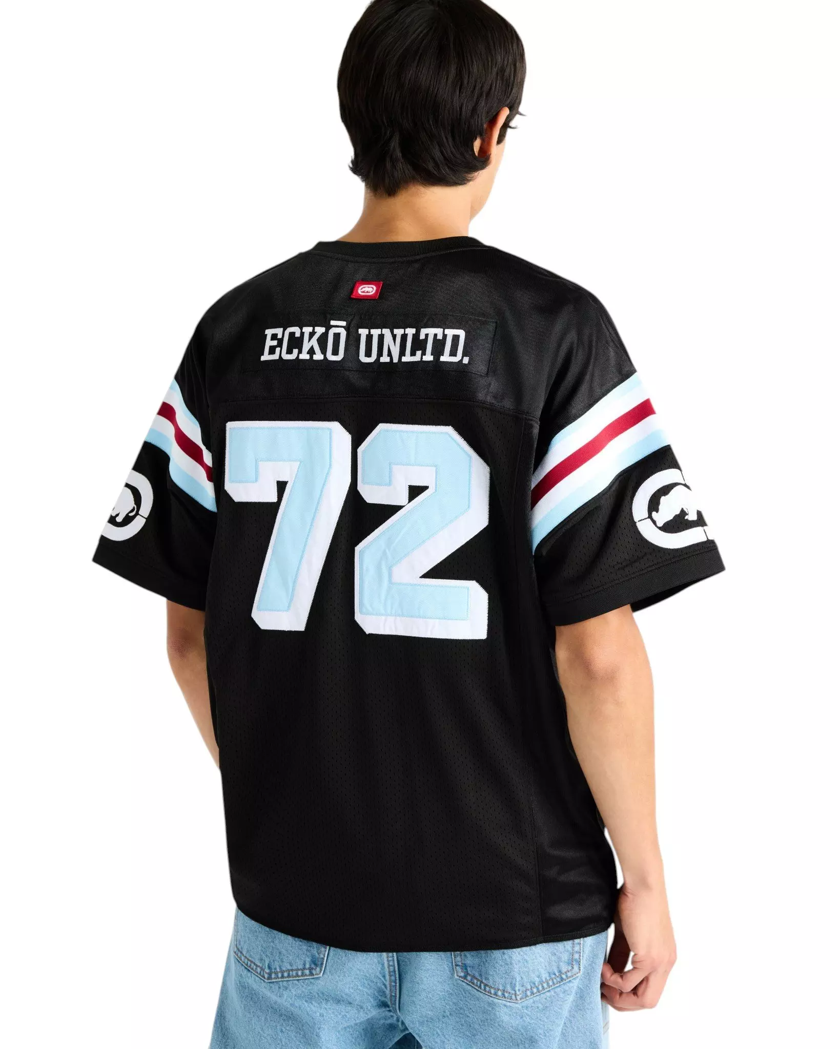 ecko unltd. Men's Lennox Short Sleeve Knit Jersey - Black - BLACK