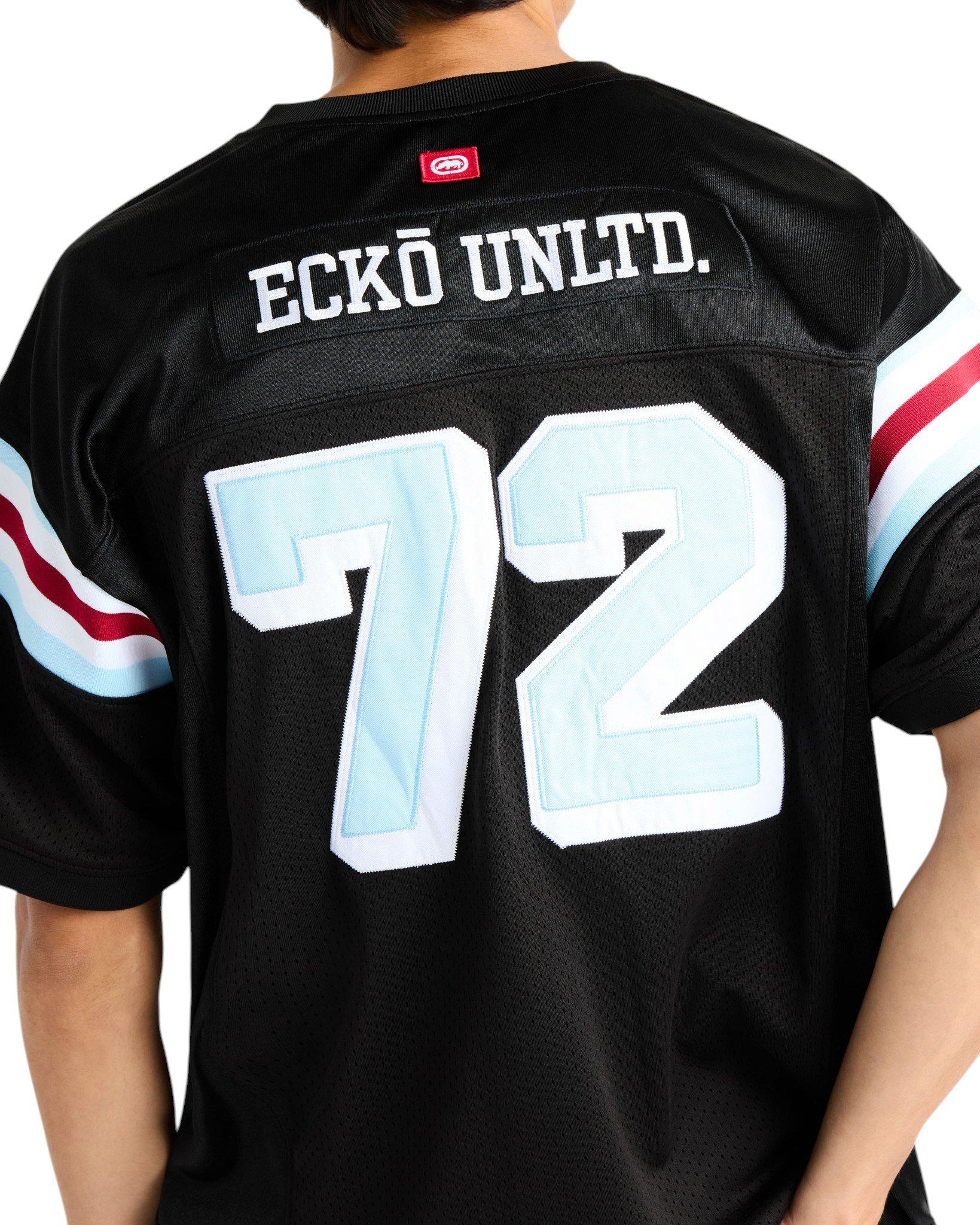 ecko unltd. Men's Lennox Short Sleeve Knit Jersey - Black - BLACK