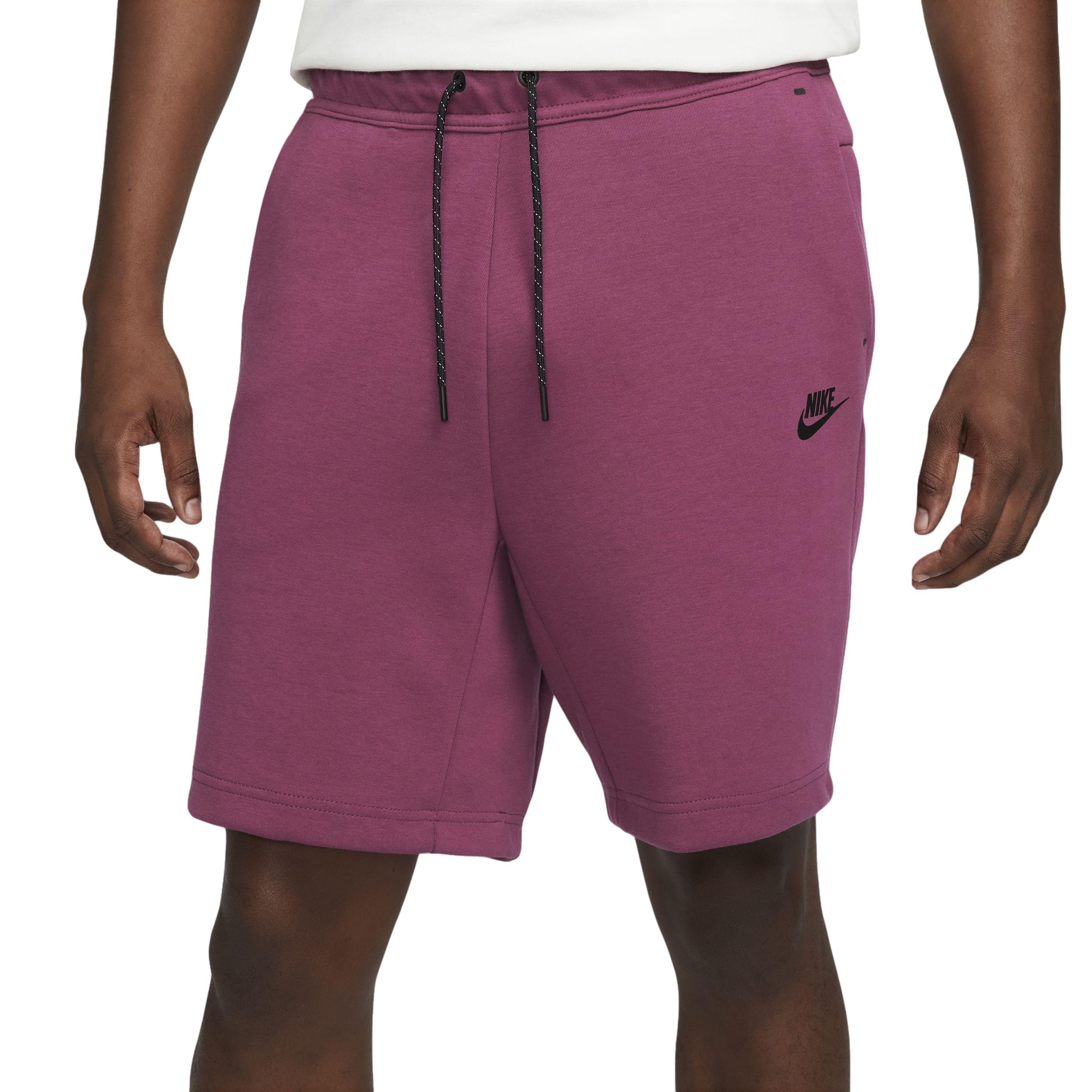Nike Men's Sportswear Tech Fleece Shorts-Rosewood
