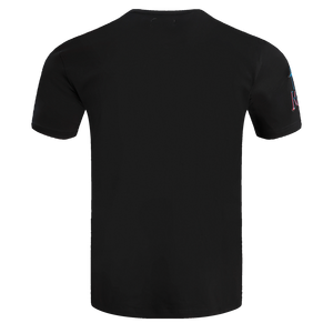 Pro Standard Men's MLB Miami Marlins Old English Tee -Black