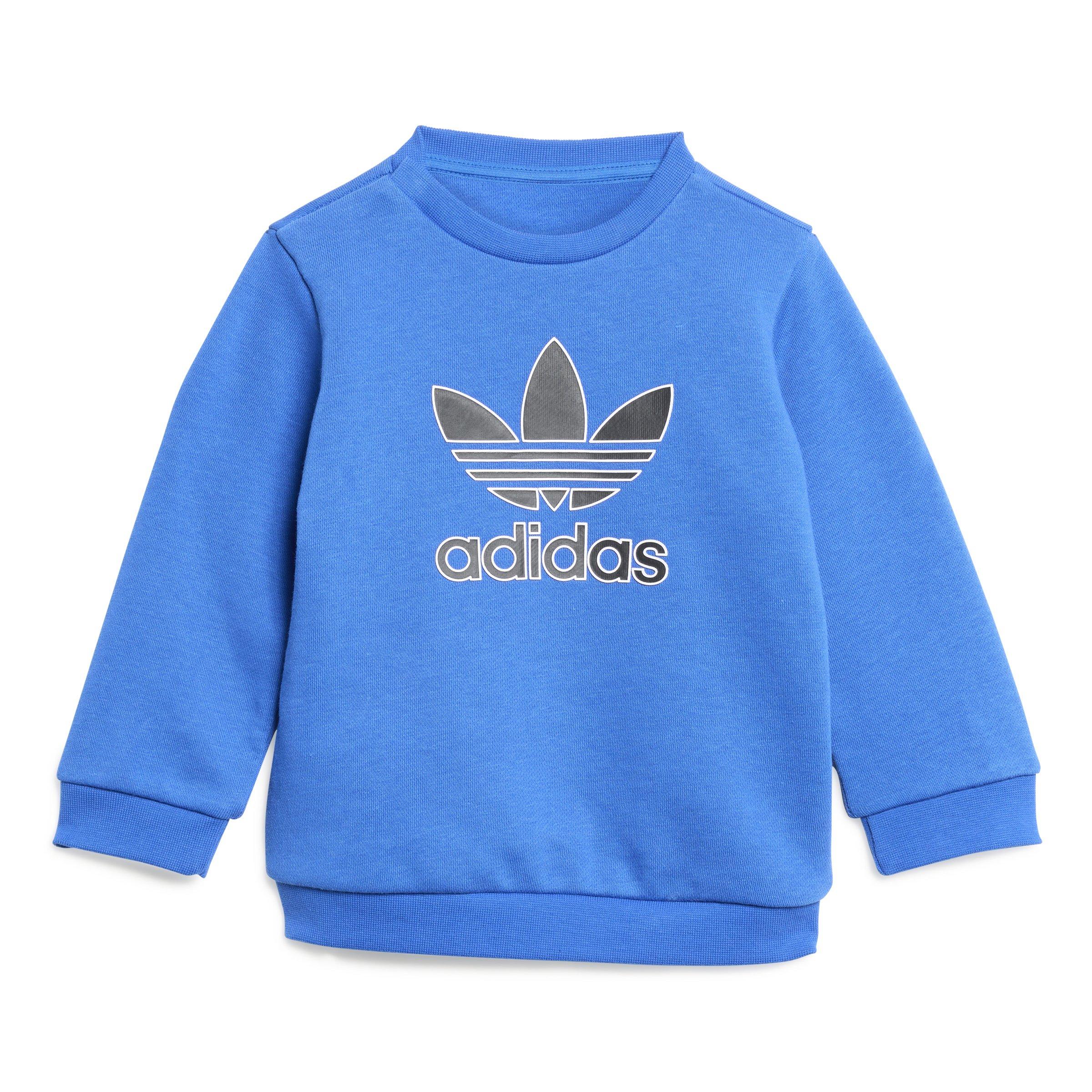 adidas Originals Trefoil Infants' Blue Crew Set