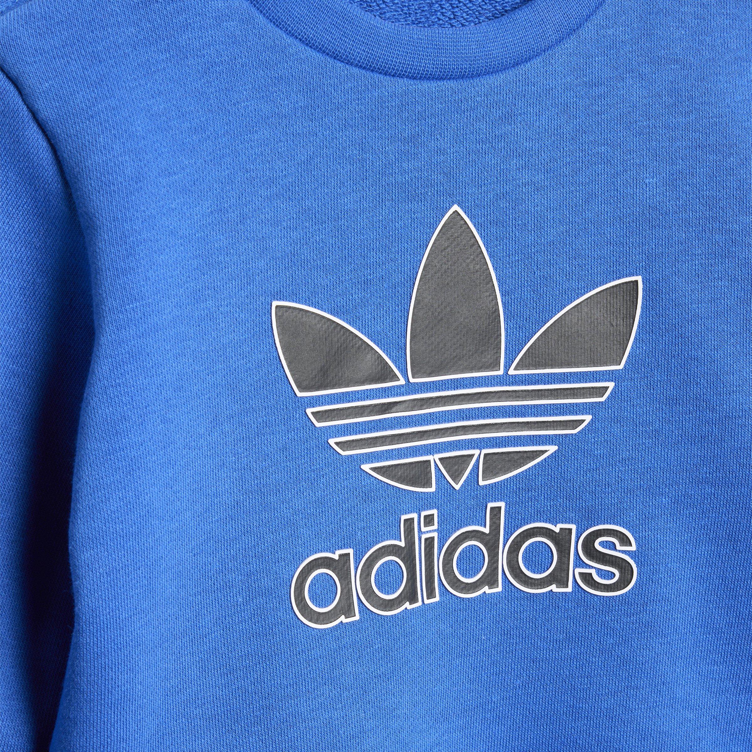 adidas Originals Trefoil Infants' Blue Crew Set