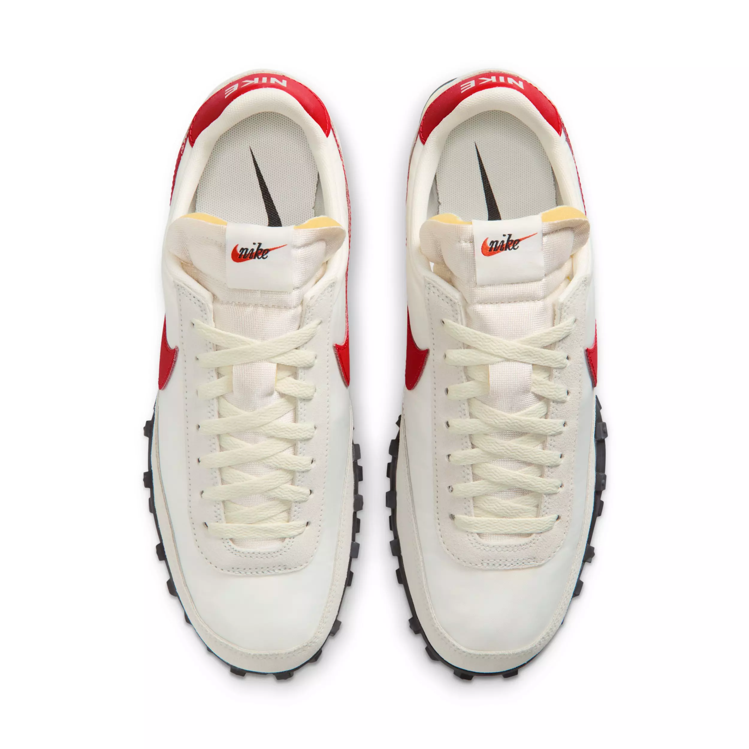 Nike Waffle Racer "Summit White/Photon Dust/Sail/University Red" Men's Shoe - WHITE/DUST/SAIL/RED