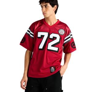 ecko unltd. Men's Lennox Short Sleeve Knit Jersey - Red - RED