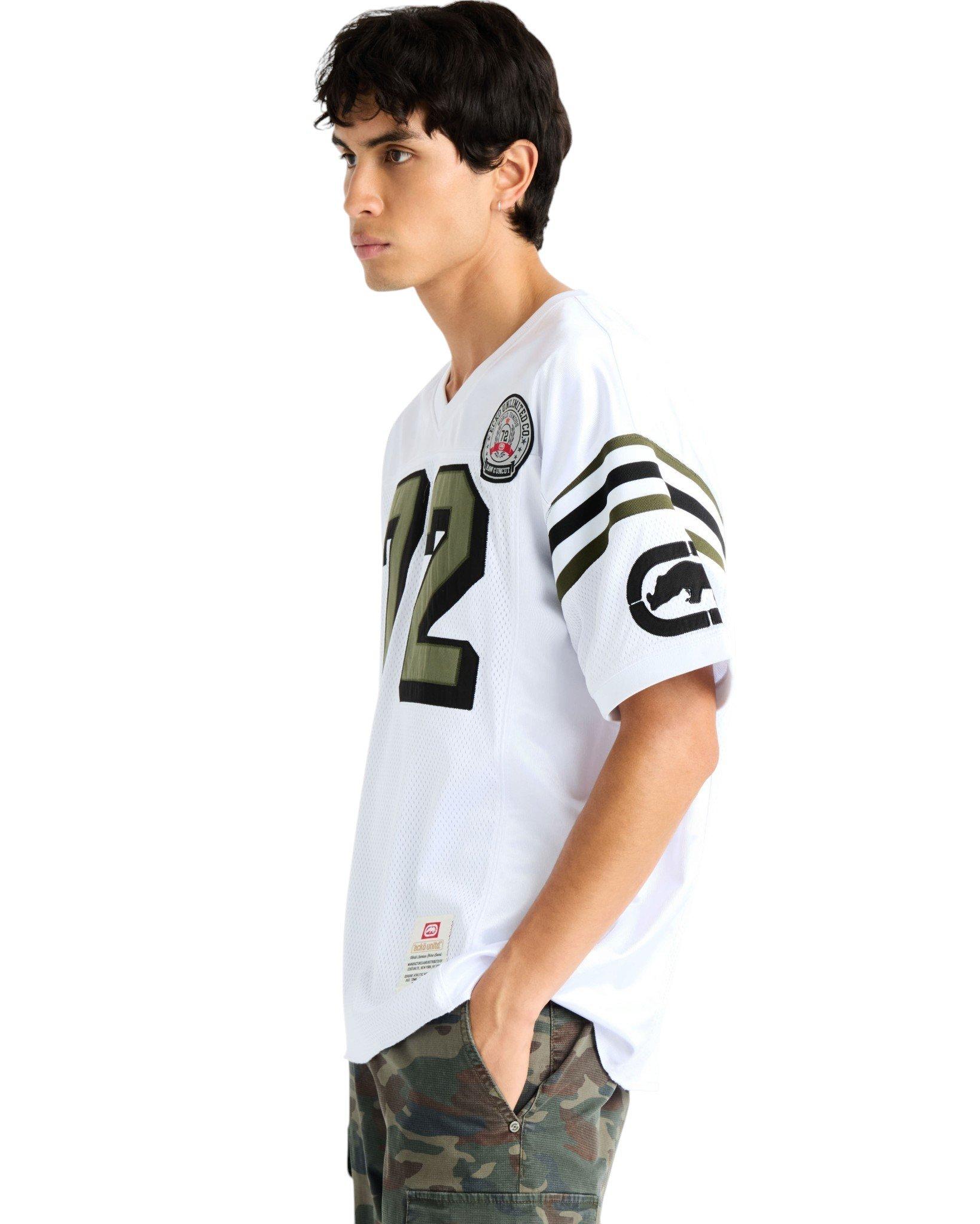 ecko unltd. Men's Lennox Short Sleeve Knit Jersey - White - WHITE
