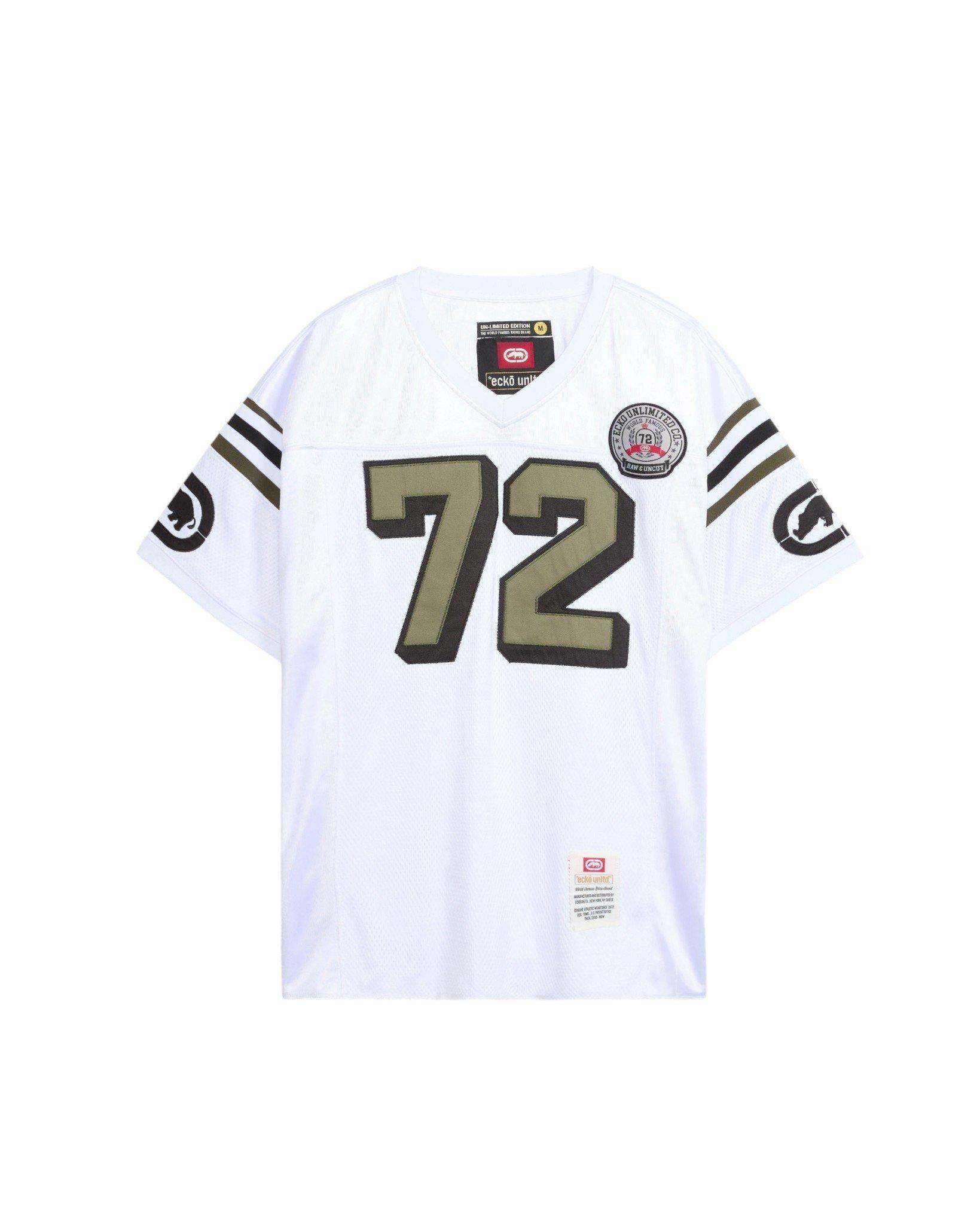 ecko unltd. Men's Lennox Short Sleeve Knit Jersey - White - WHITE