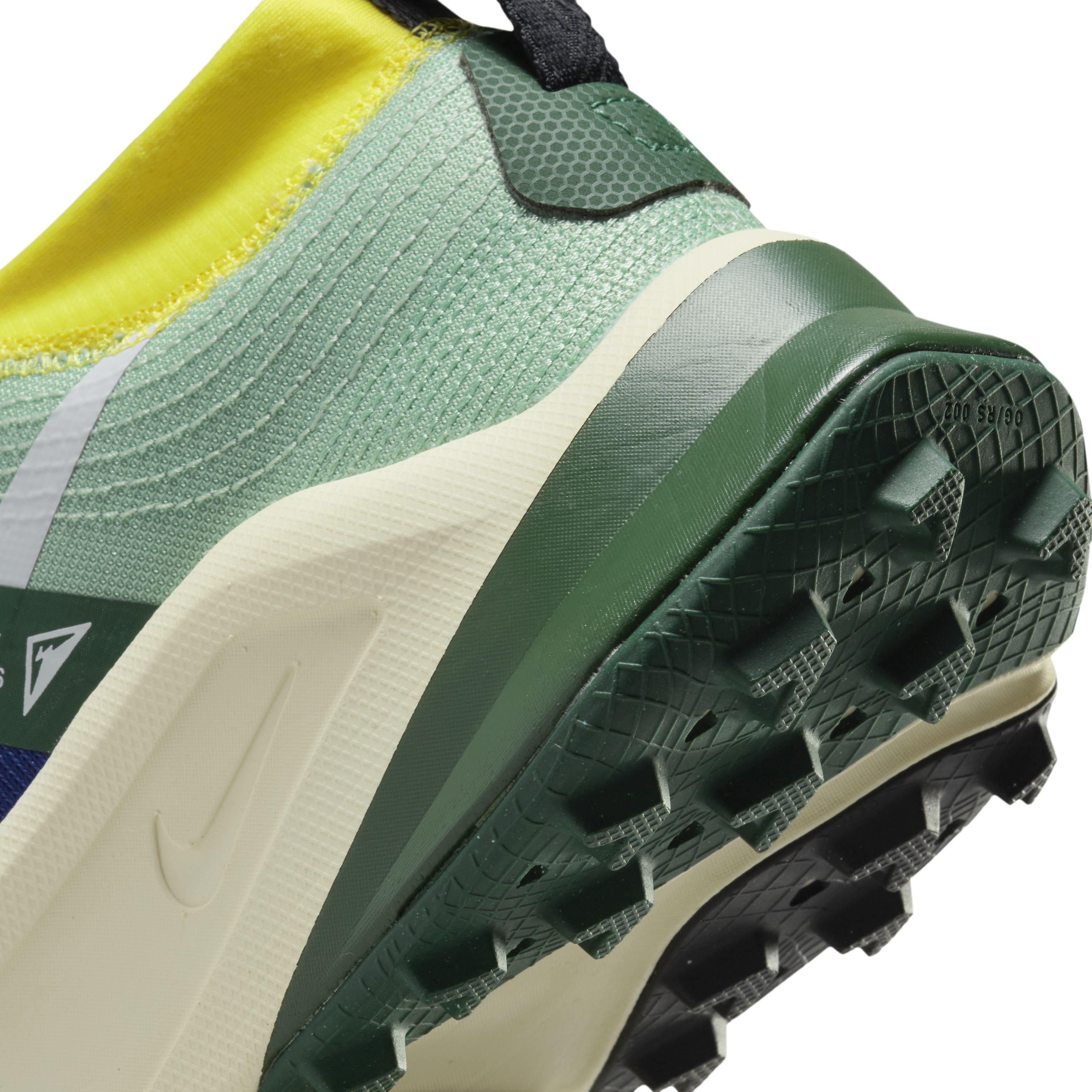 Nike Zegama "Deep Royal Blue/White/Yellow Strike" Men's Trail Running Shoe - BLUE Thumbnail View 8