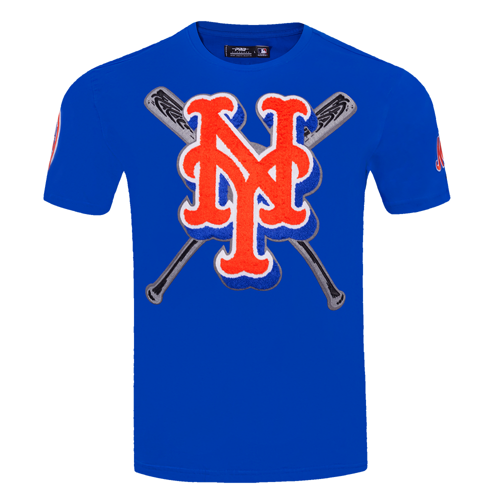 Pro Standard Men's MLB New York Mets Mashup Top - Blue - BLUE Thumbnail View 1