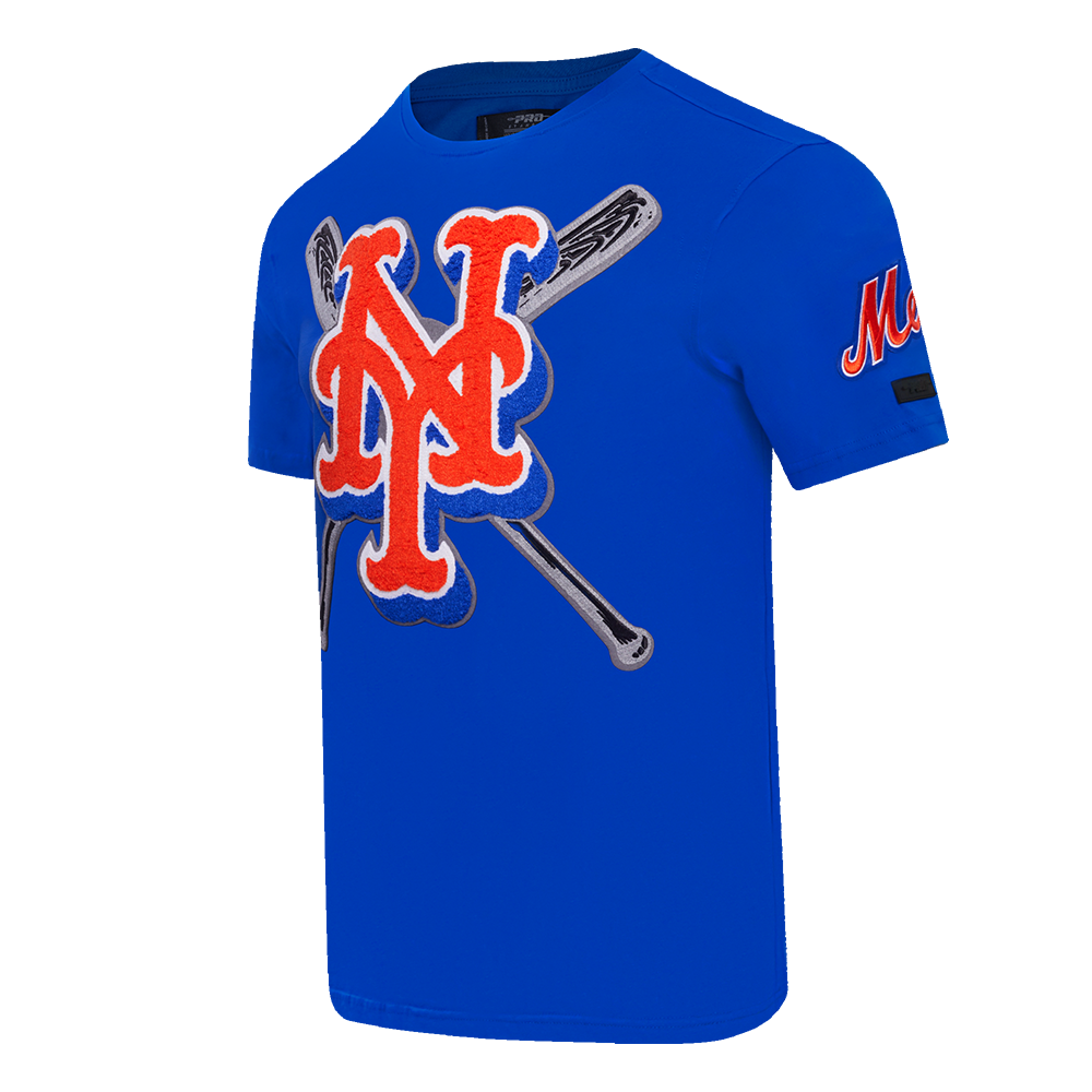 Pro Standard Men's MLB New York Mets Mashup Top -Blue - BLUE Thumbnail View 3