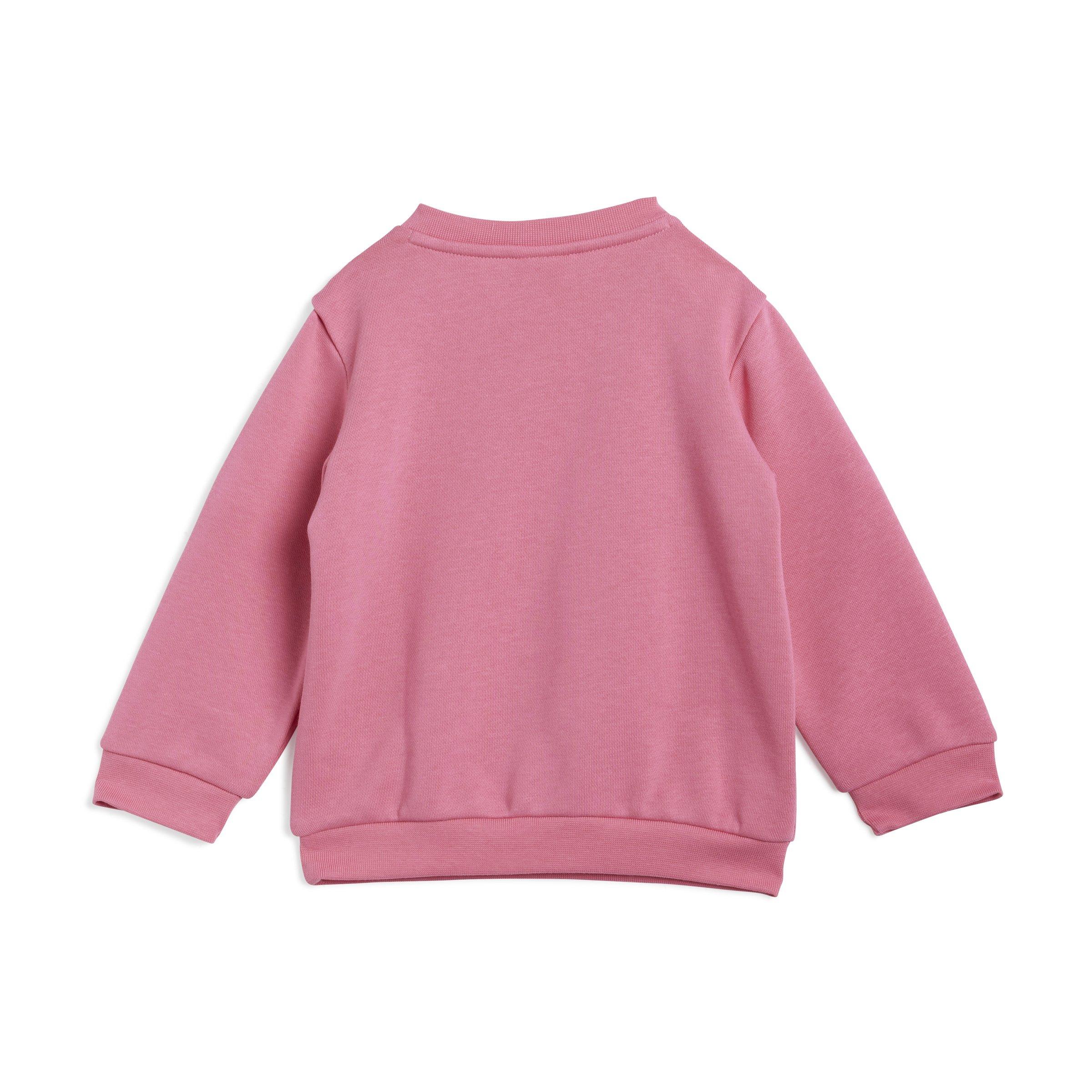 adidas Originals Trefoil Infants' Pink Crew Set