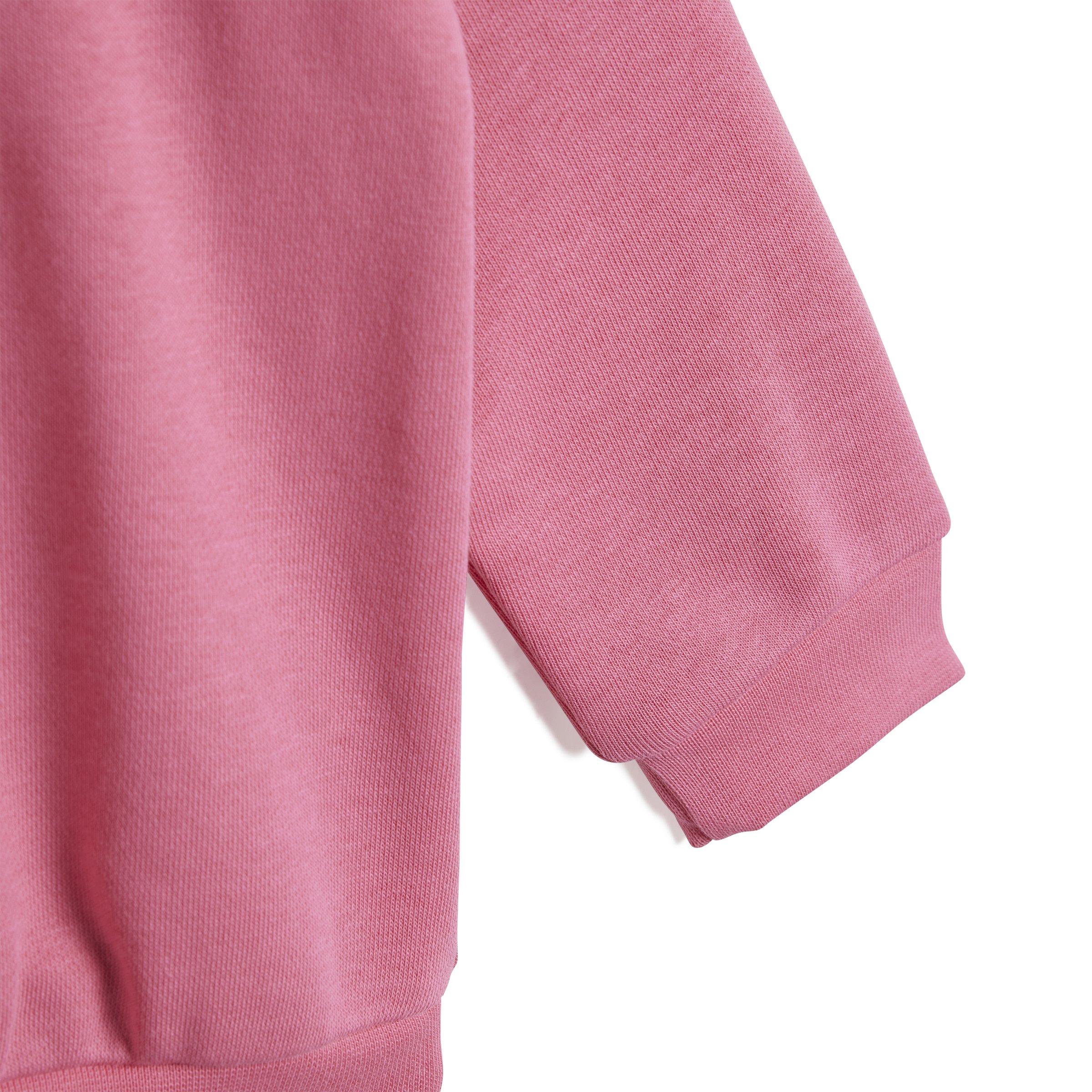 adidas Originals Trefoil Infants' Pink Crew Set