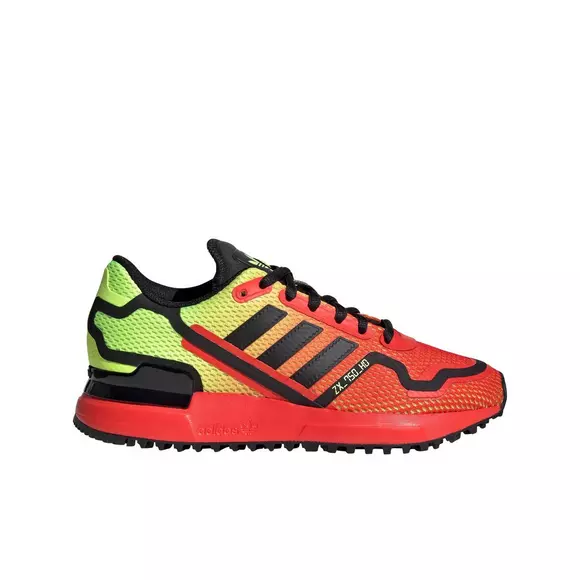 750 HD "Solar Yellow/Core Black/Hi-Res Red" Grade School Boys' Shoe
