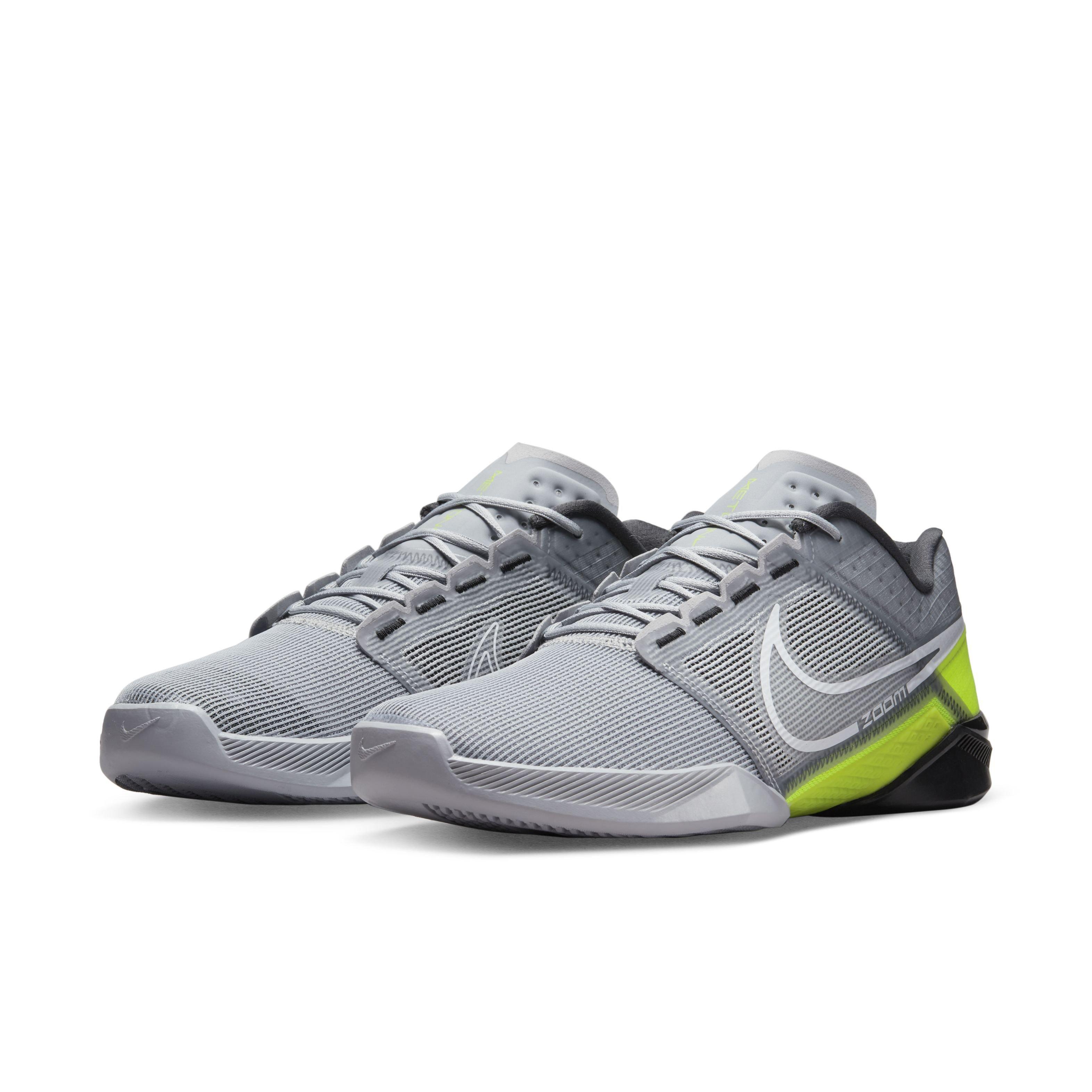 Nike Zoom Metcon Turbo 2 "Wolf Grey/White/Volt/Black" Men's Training Shoe - GREY Thumbnail View 3