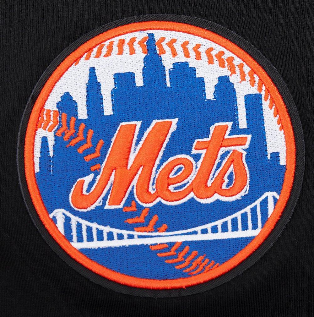 Pro Standard Men's MLB New York Mets Old English Tee - Black - BLACK Thumbnail View 6