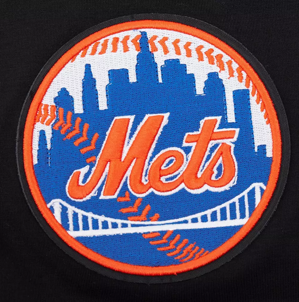 Pro Standard Men's MLB New York Mets Old English Tee - Black - BLACK