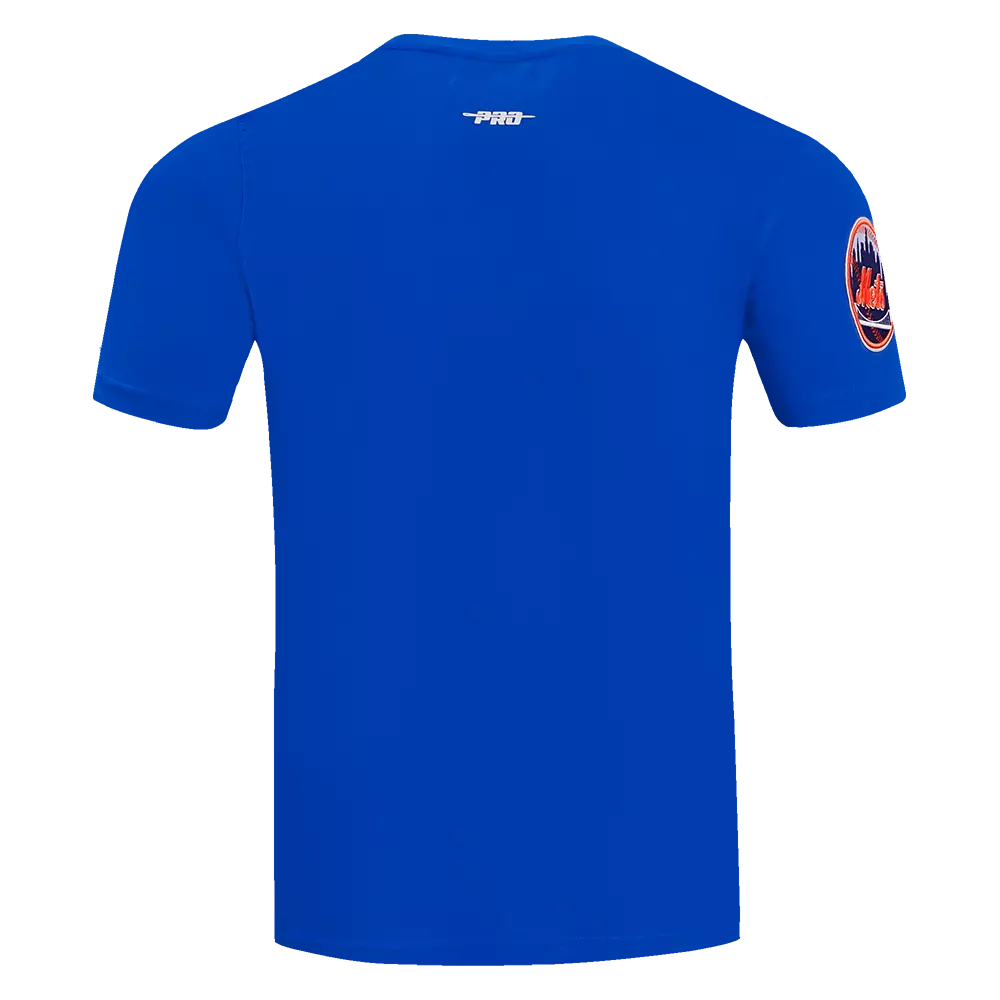 Pro Standard Men's MLB New York Mets Old English Tee - Blue - BLUE