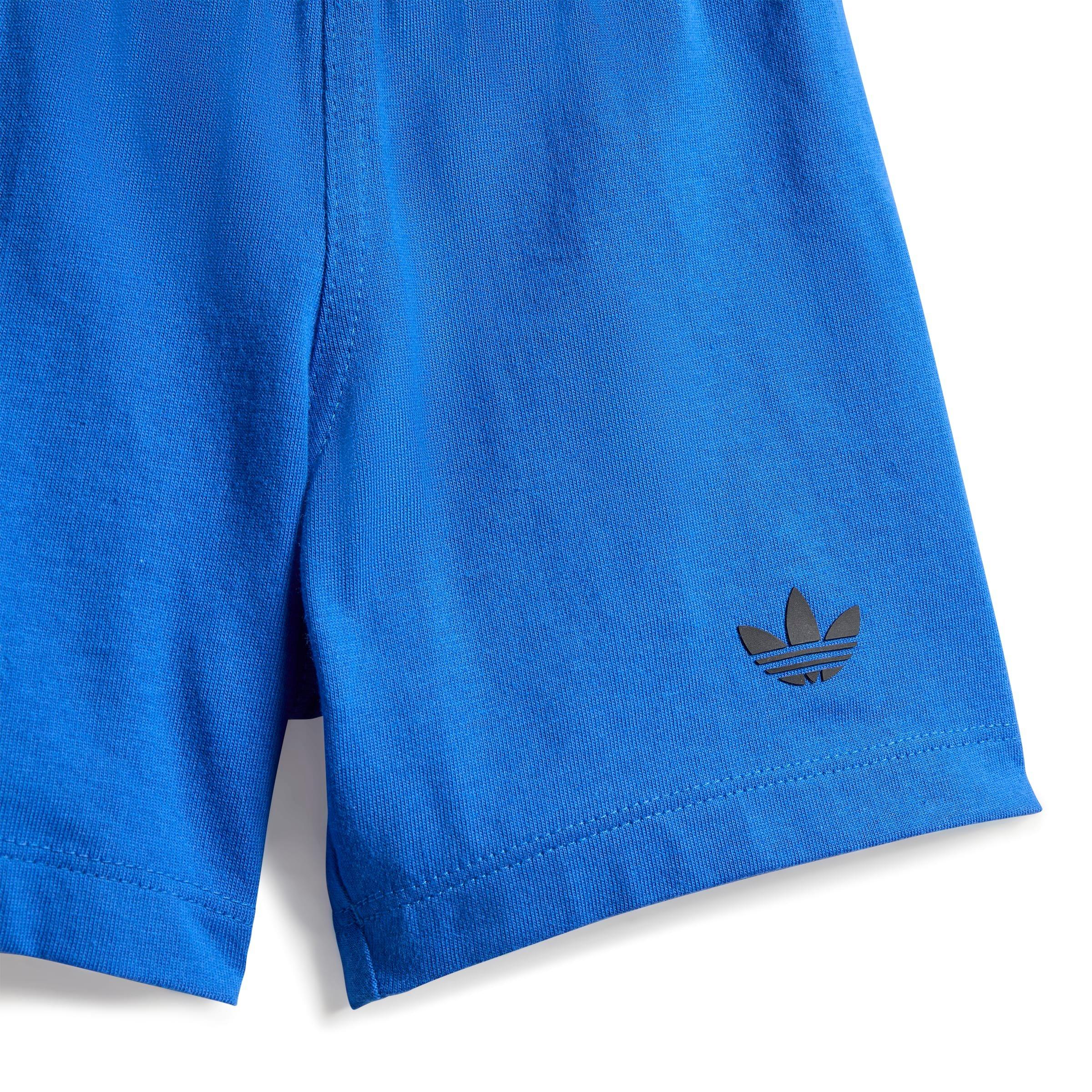 adidas Originals Infants' Blue Short Tee Set