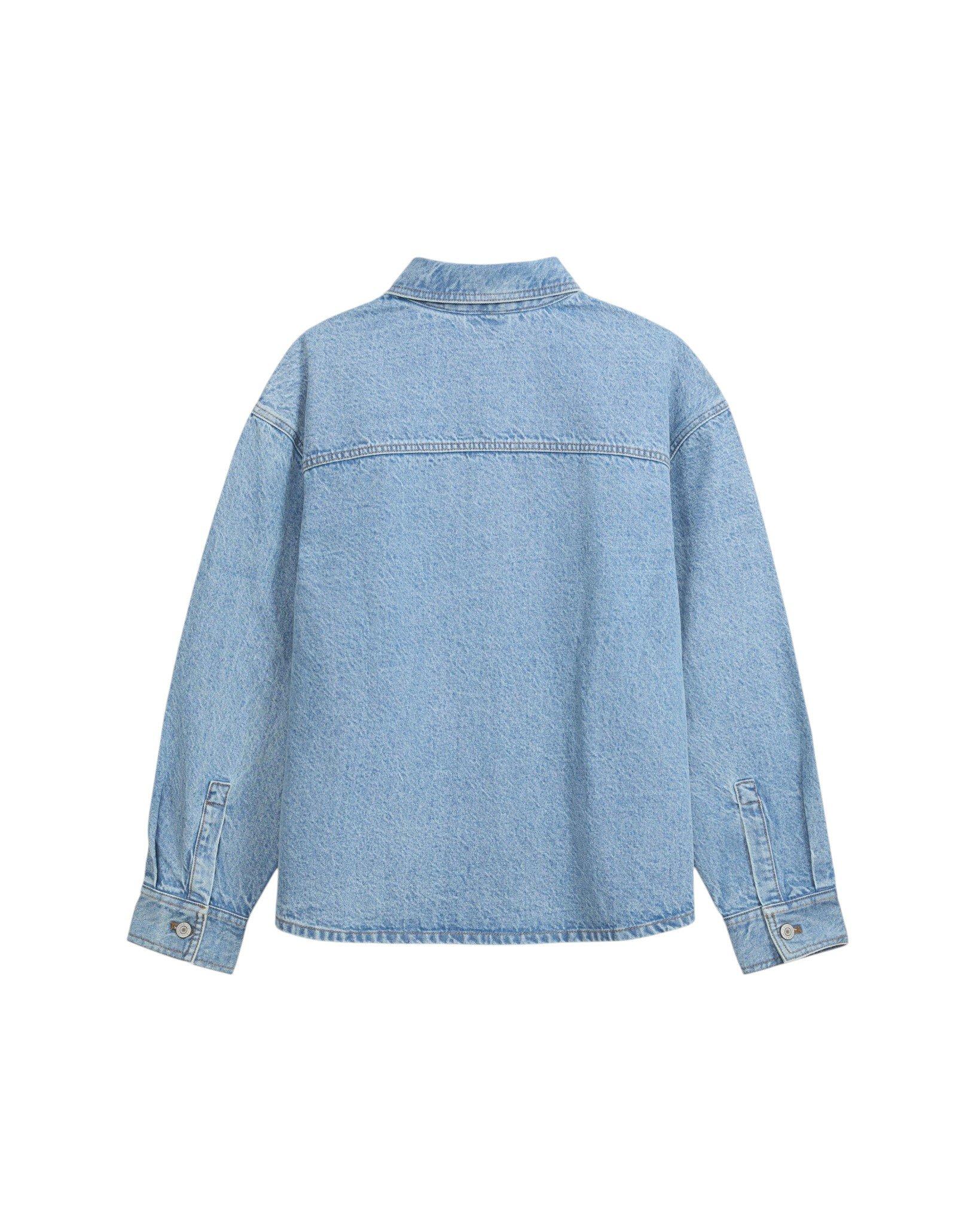 ecko unltd. Men's Ridgewood Lt Wash Denim Jacket - LT BLUE