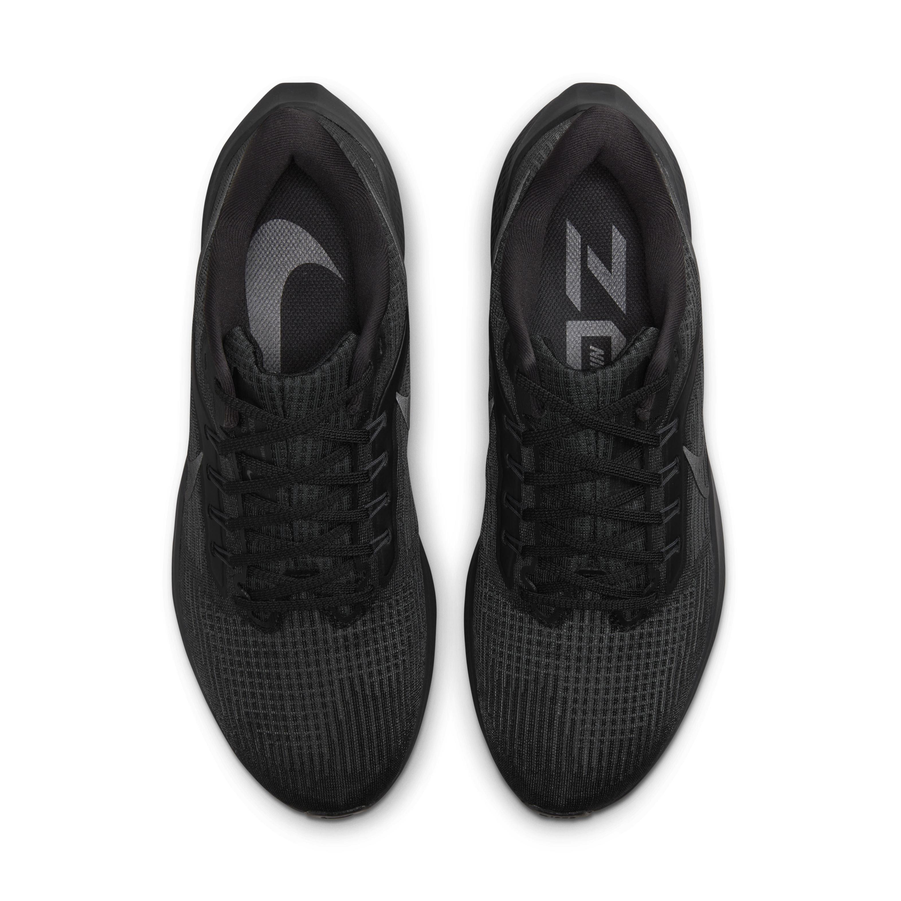 Nike Pegasus 39 "Black/Black/Anthracite" Men's Running Shoe - BLACK/BLACK/ANTHRACITE Thumbnail View 4