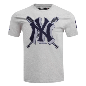 Pro Standard Men's MLB New York Yankees Mashup Top -Grey