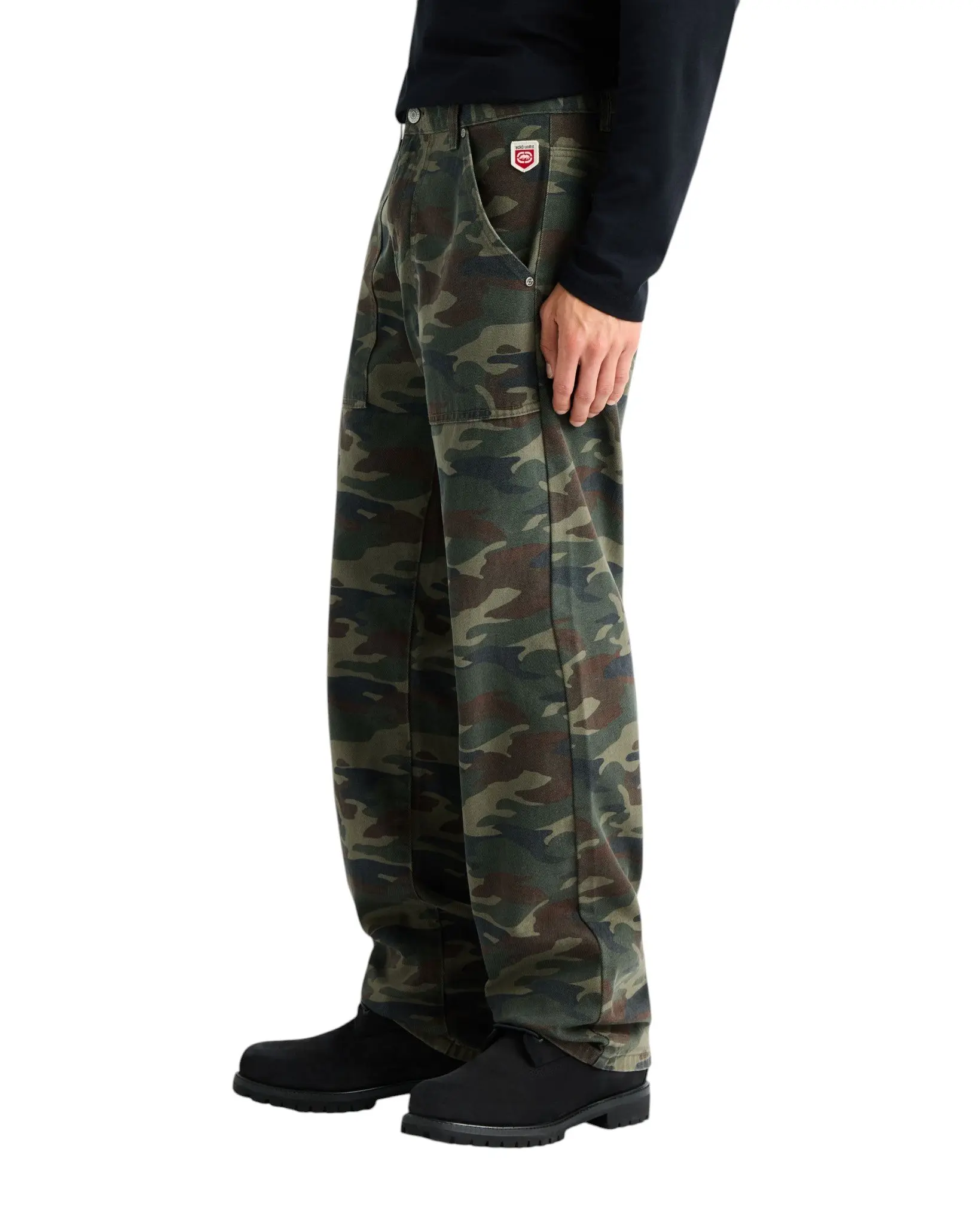 ecko unltd. Men's Surplus Camo Denim Pants - CAMOUFLAGE